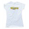 Womens Pacman Fever Classic Gaming Logo - Tee Shirt