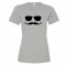 Womens Ray Ban Sunglasses With Killer Mustache - Tee Shirt