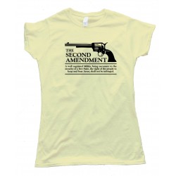 Womens The Second Amendment Gun Rights - Tee Shirt