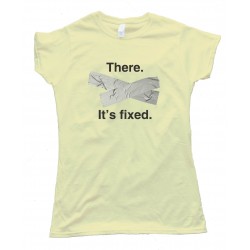 Womens There. It'S Fixed - Duct Tape -Tee Shirt