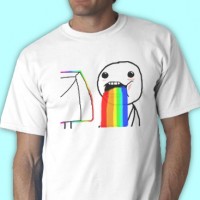 Omg Rainbow Tee Shirt
