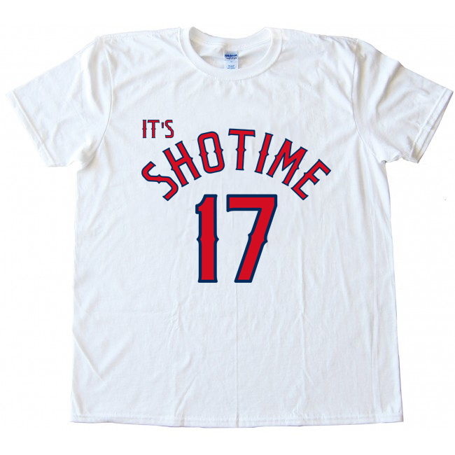 It's SHOTIME 17  Shohei Ohtani Angels Tee Shirt