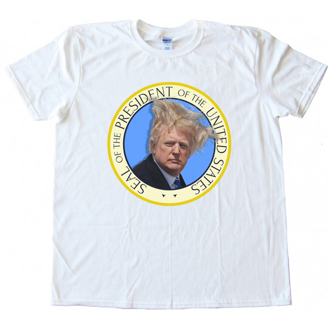 Donald Trumps Hair Presidential Seal