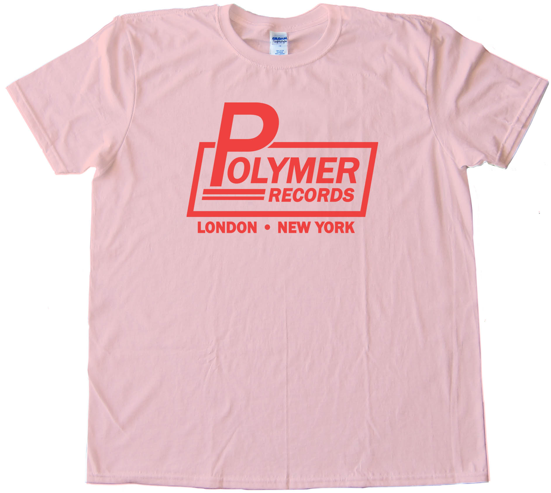 Polymer Records Logo Spinal Tap Tee Shirt