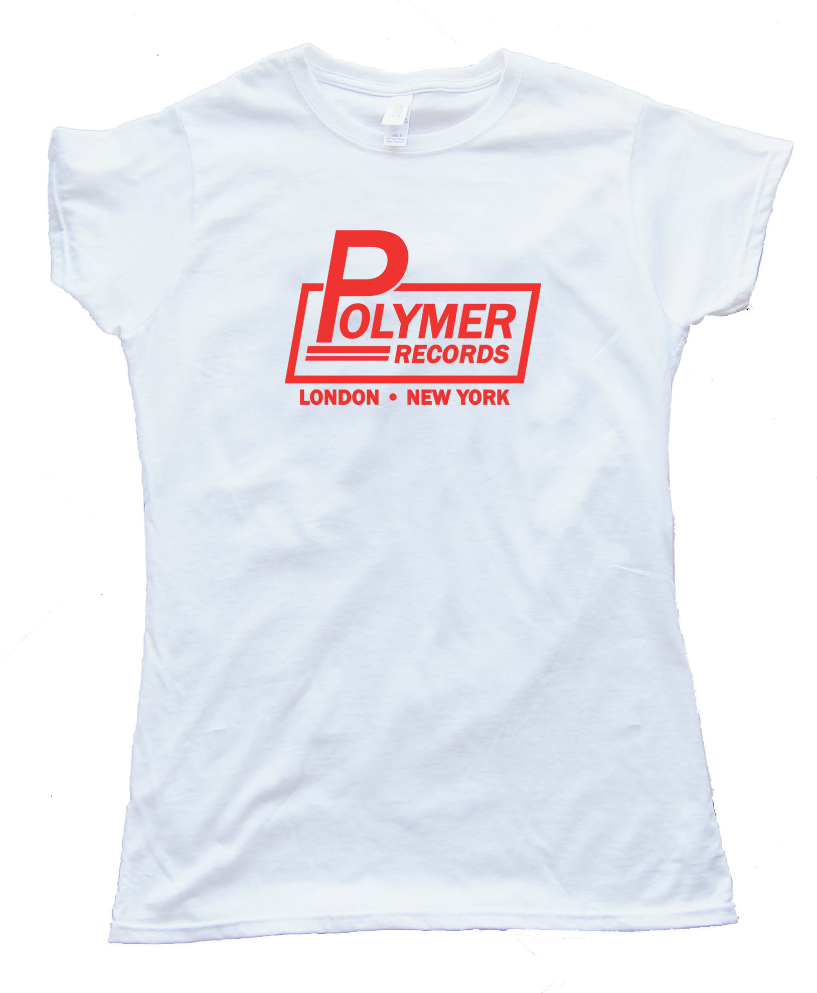 Polymer Records Logo Spinal Tap Tee Shirt