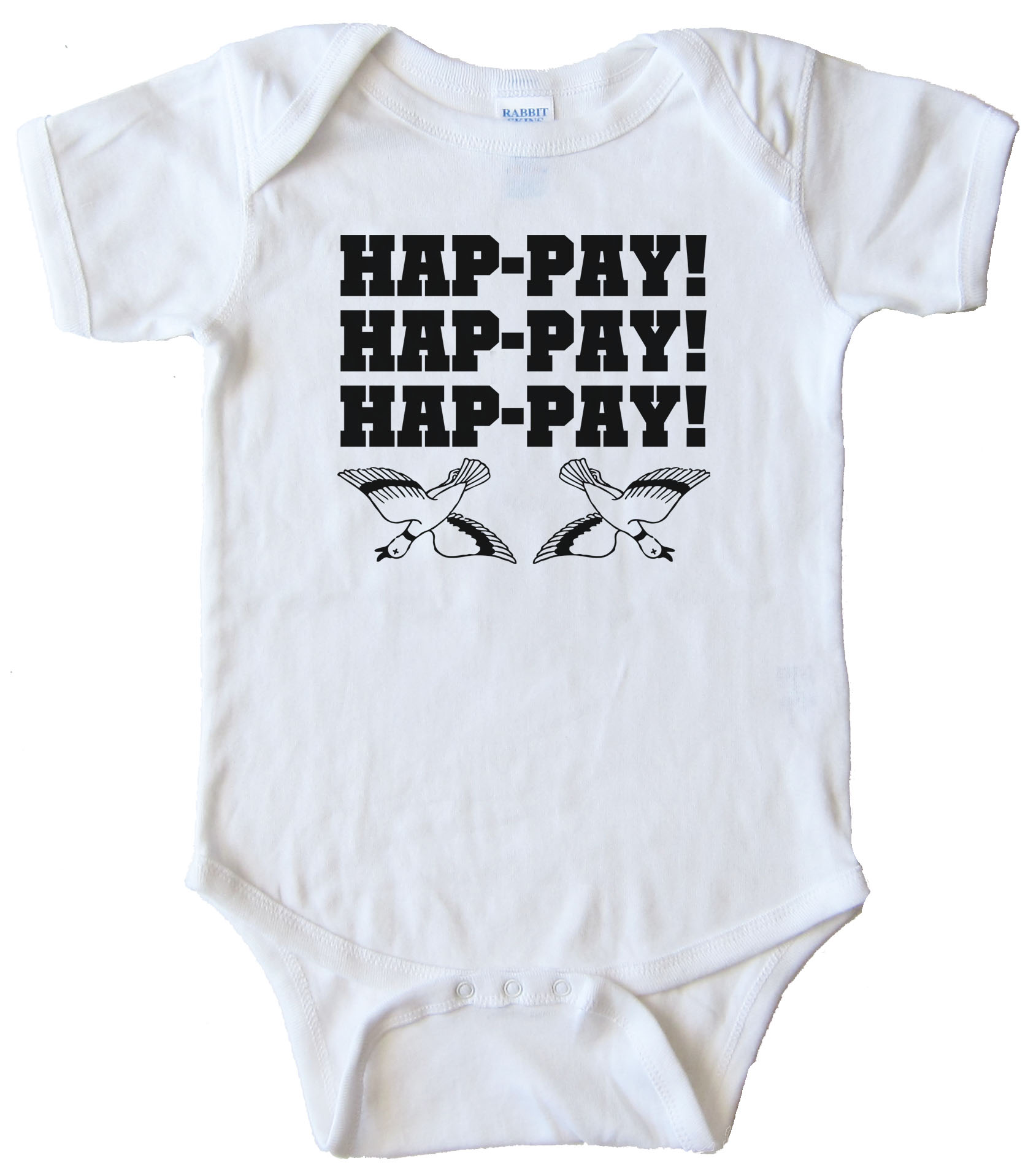 Happy Happy Happy Baby Bodysuit Duck Dynasty