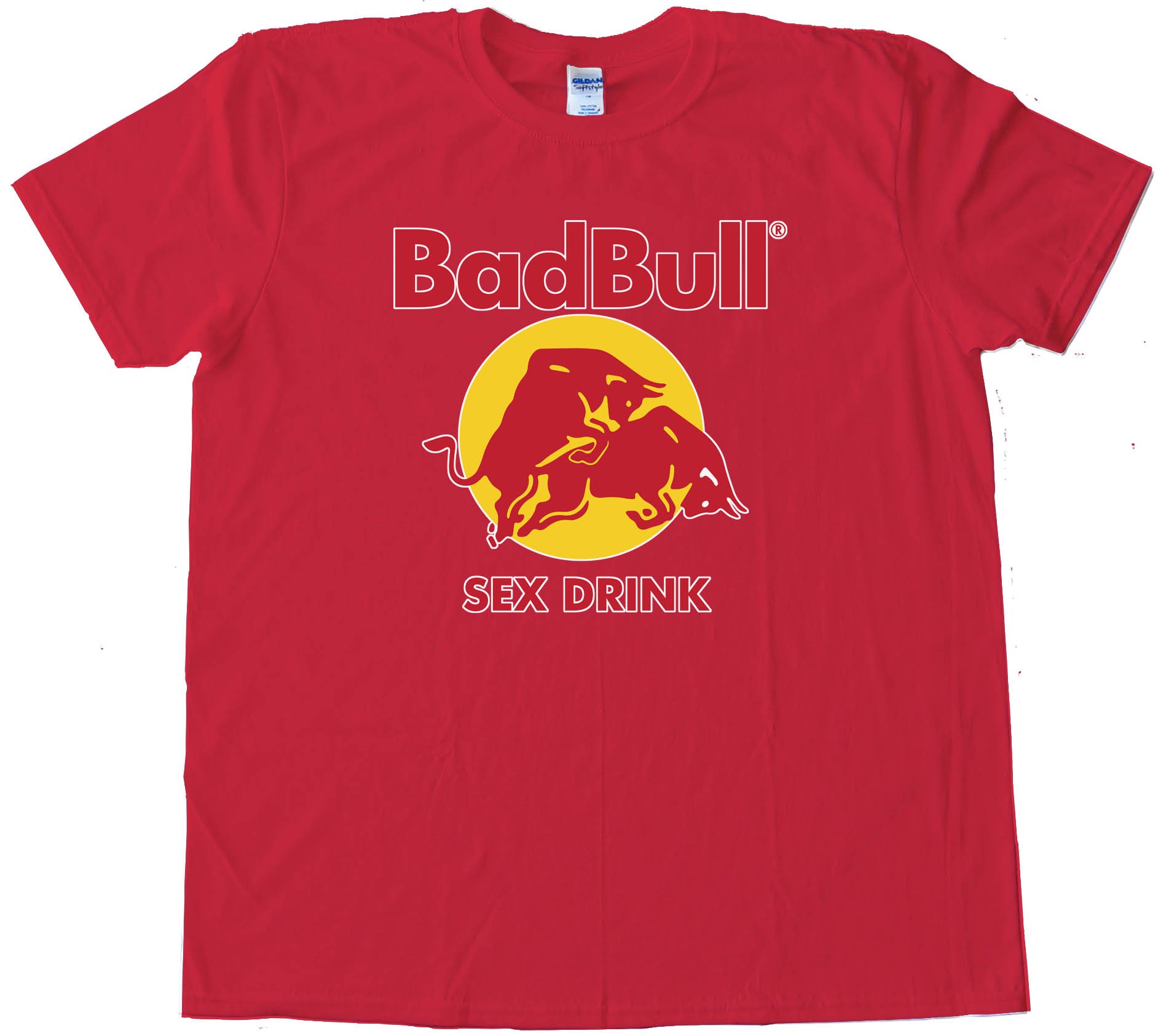 Badbull Sex Drink Redbull Energy Drink - Tee Shirt