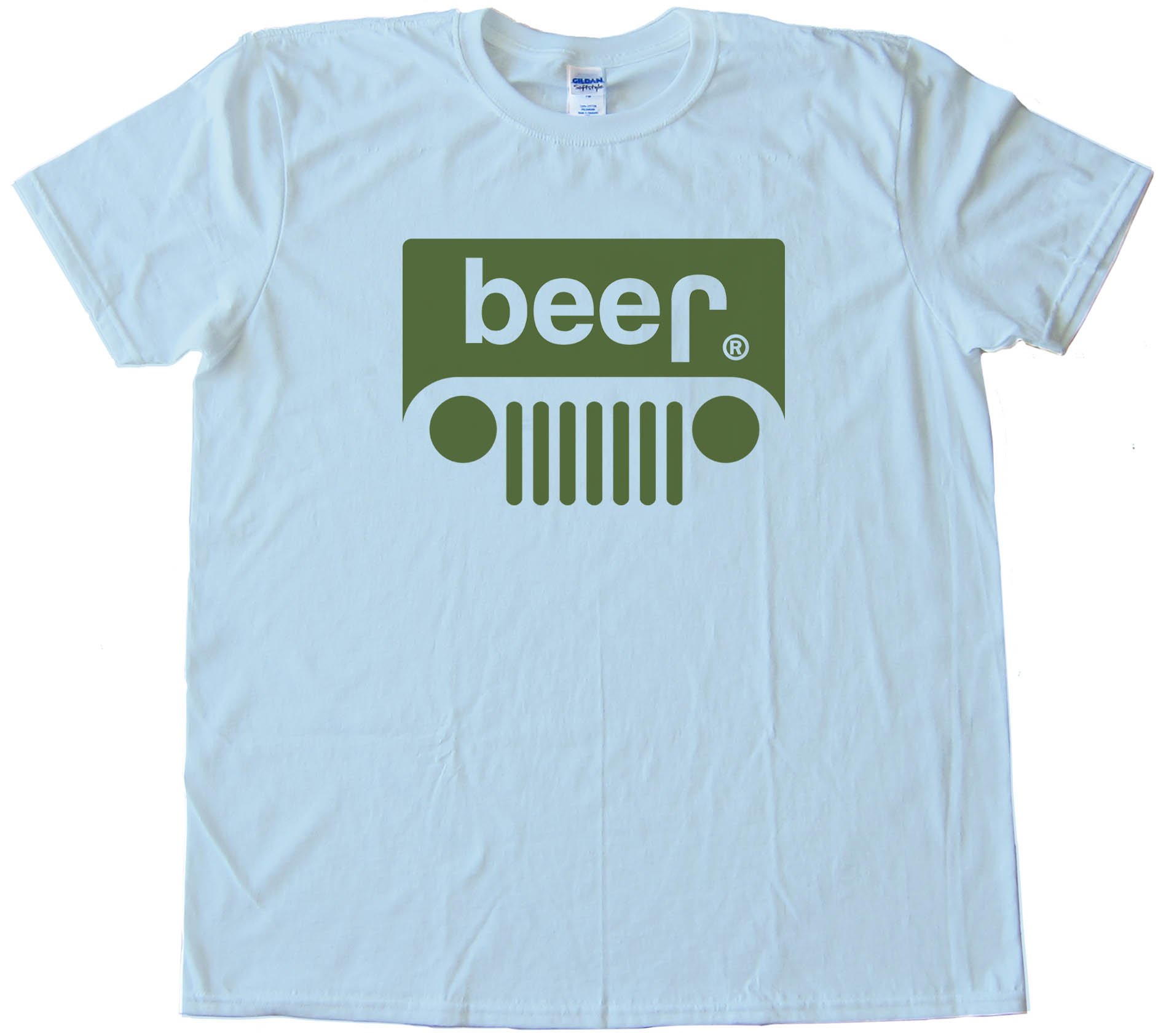 Beer Jeep Logo Tee Shirt