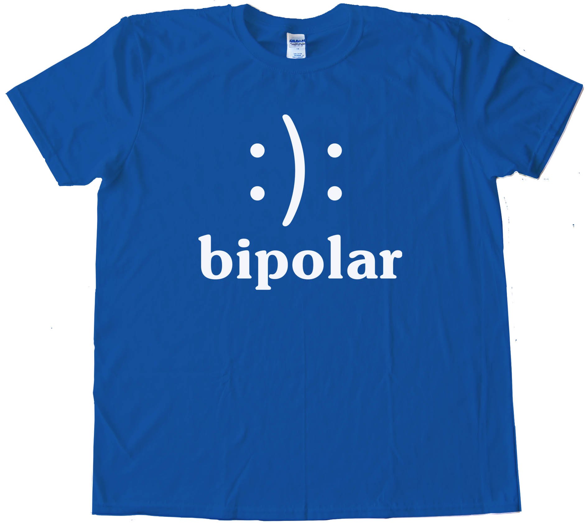 Bipolar Smiley Face - Tee Shirt