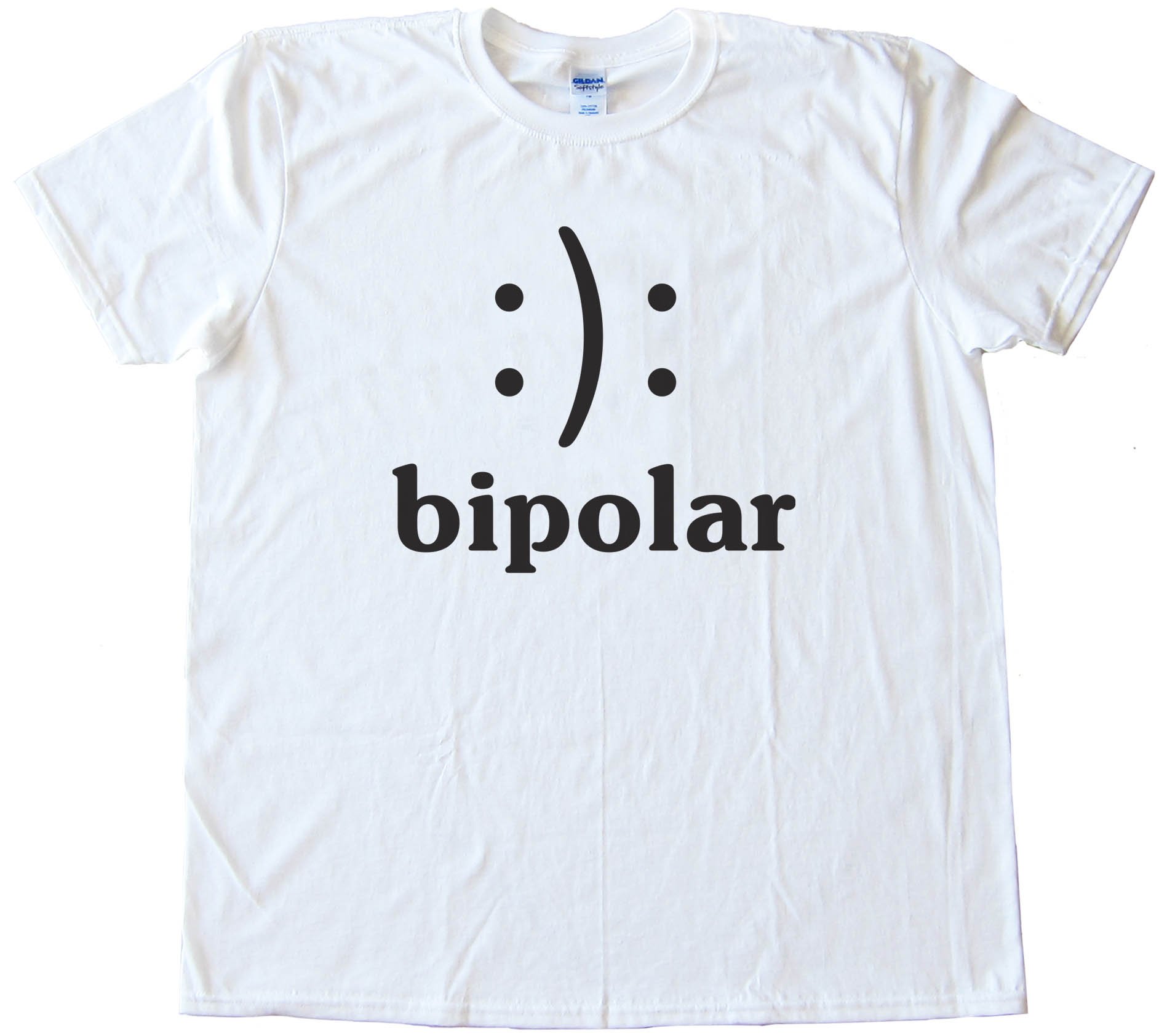 Bipolar Smiley Face - Tee Shirt