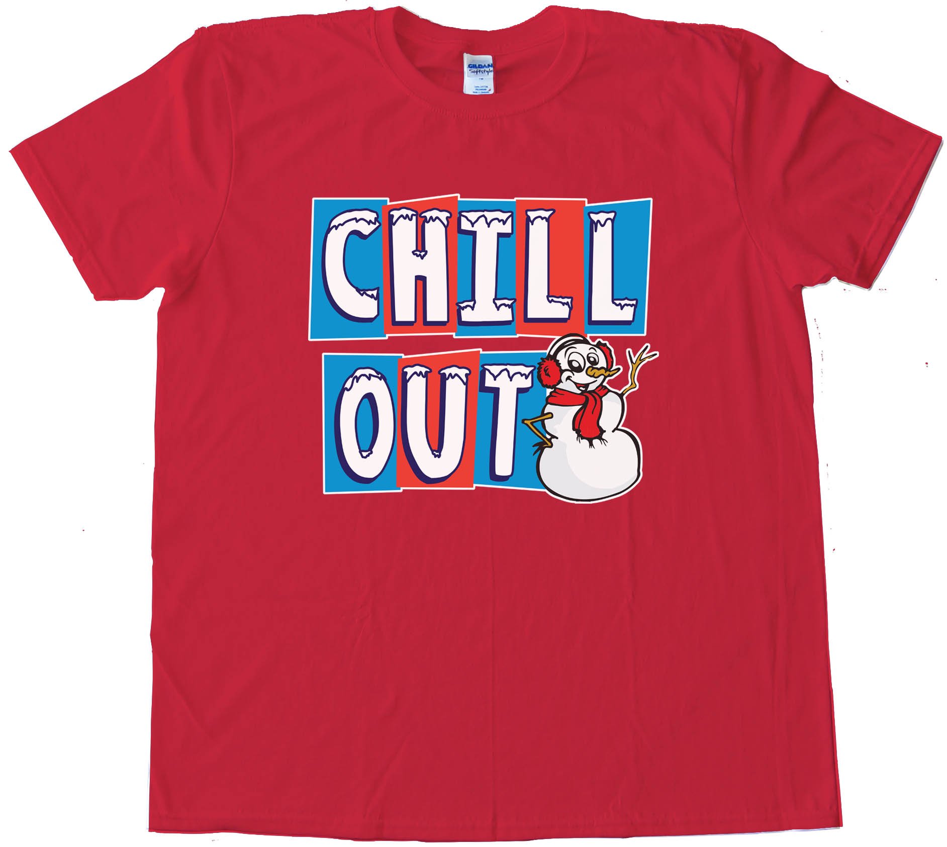 Chill Out Snowman - Tee Shirt