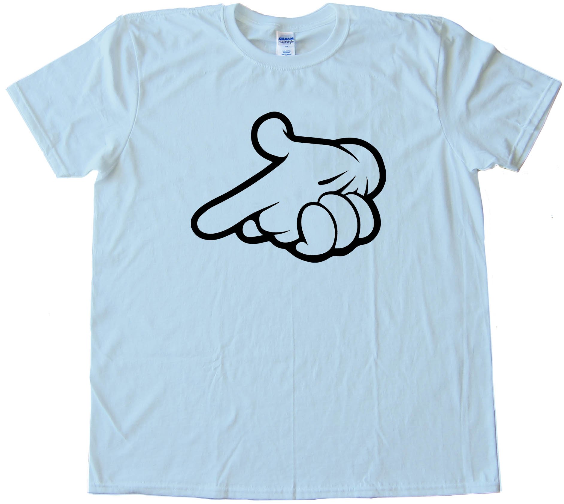 Drake Mickey Mouse Gun Hands - Tee Shirt