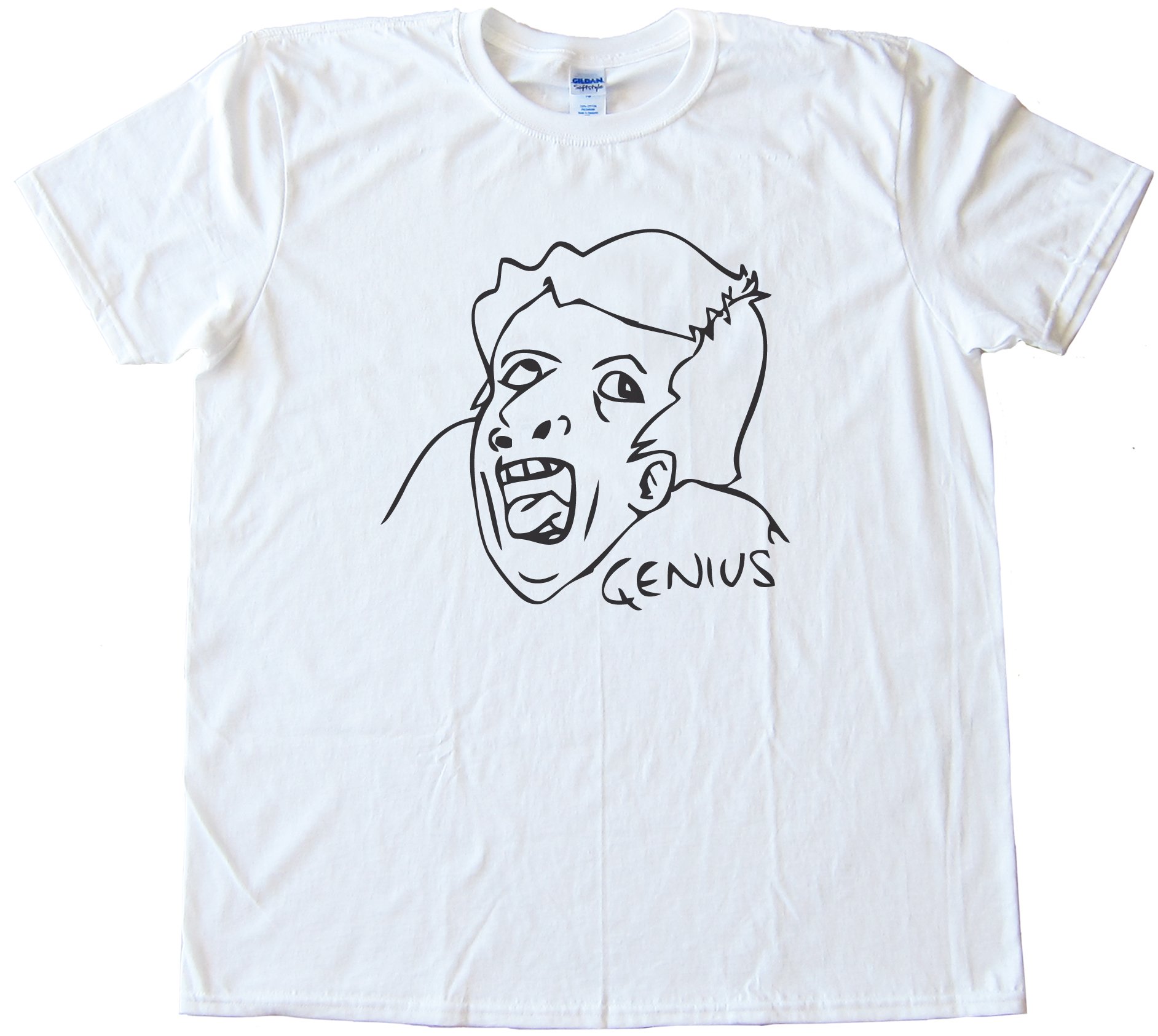 Genius Rage Comic Face Tee Shirt