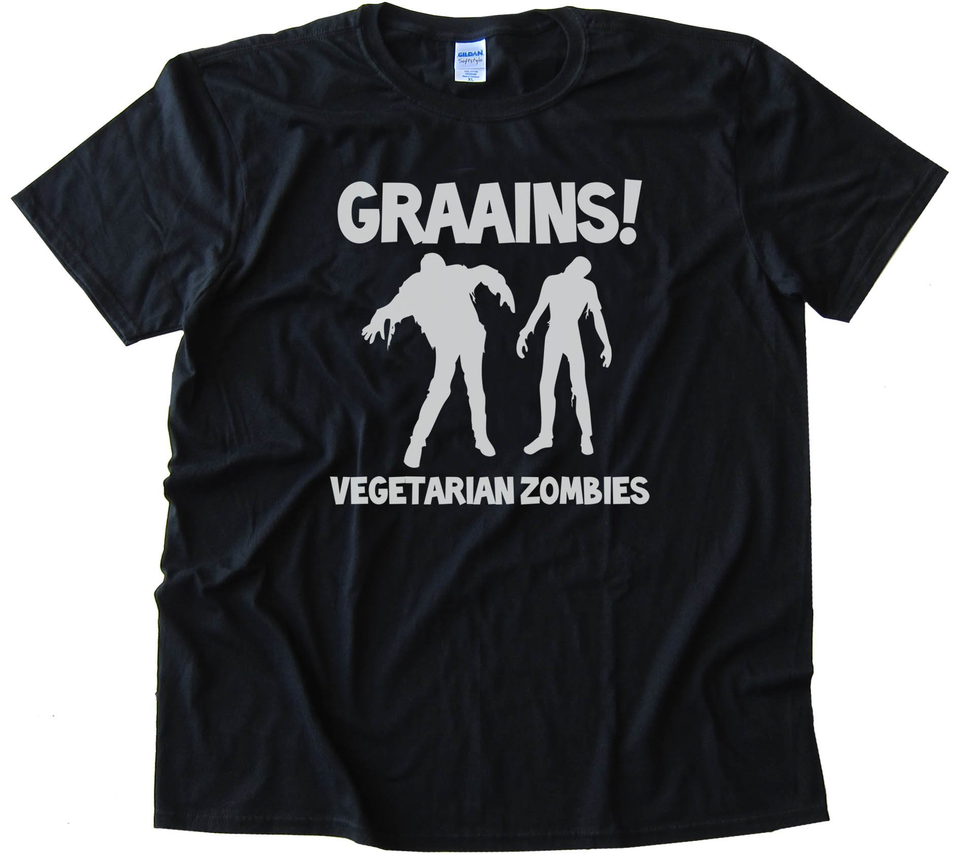 Graaaaiins! Vegetarian Zombies - Tee Shirt