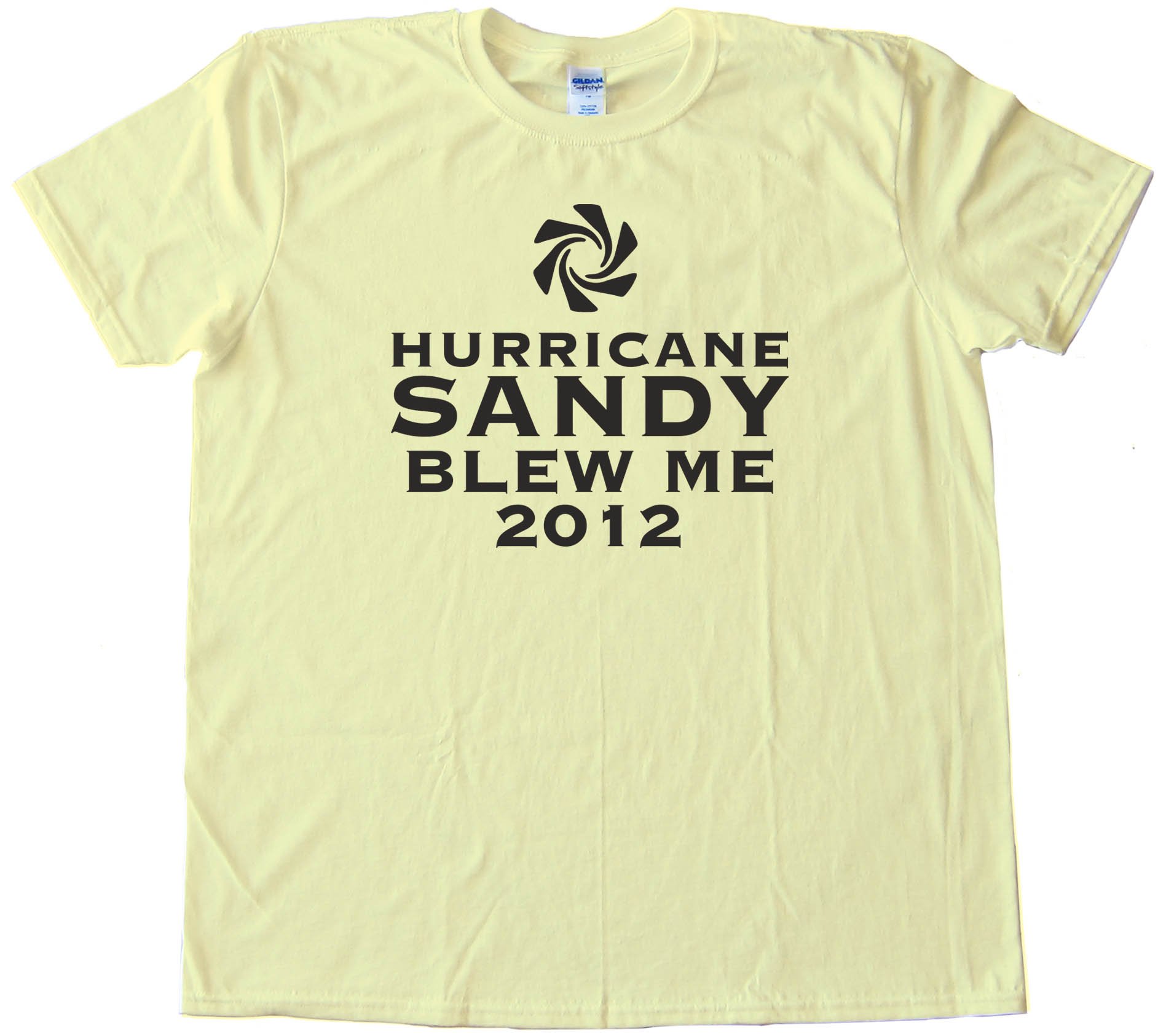 Hurricane Sandy Blew Me 2012 - Tee Shirt