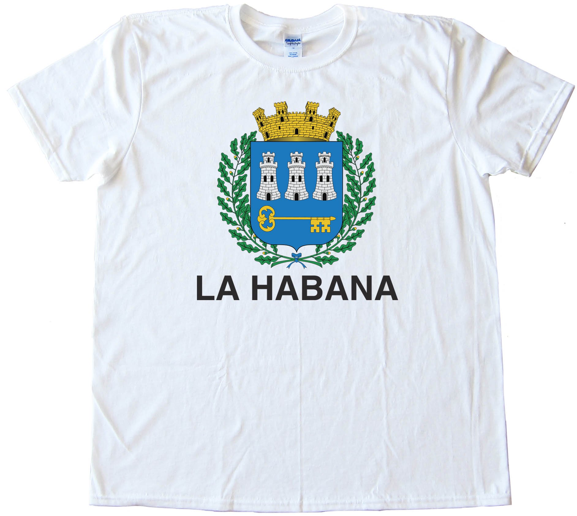 La Habana Capital Flag Of Havana Cuba - Tee Shirt