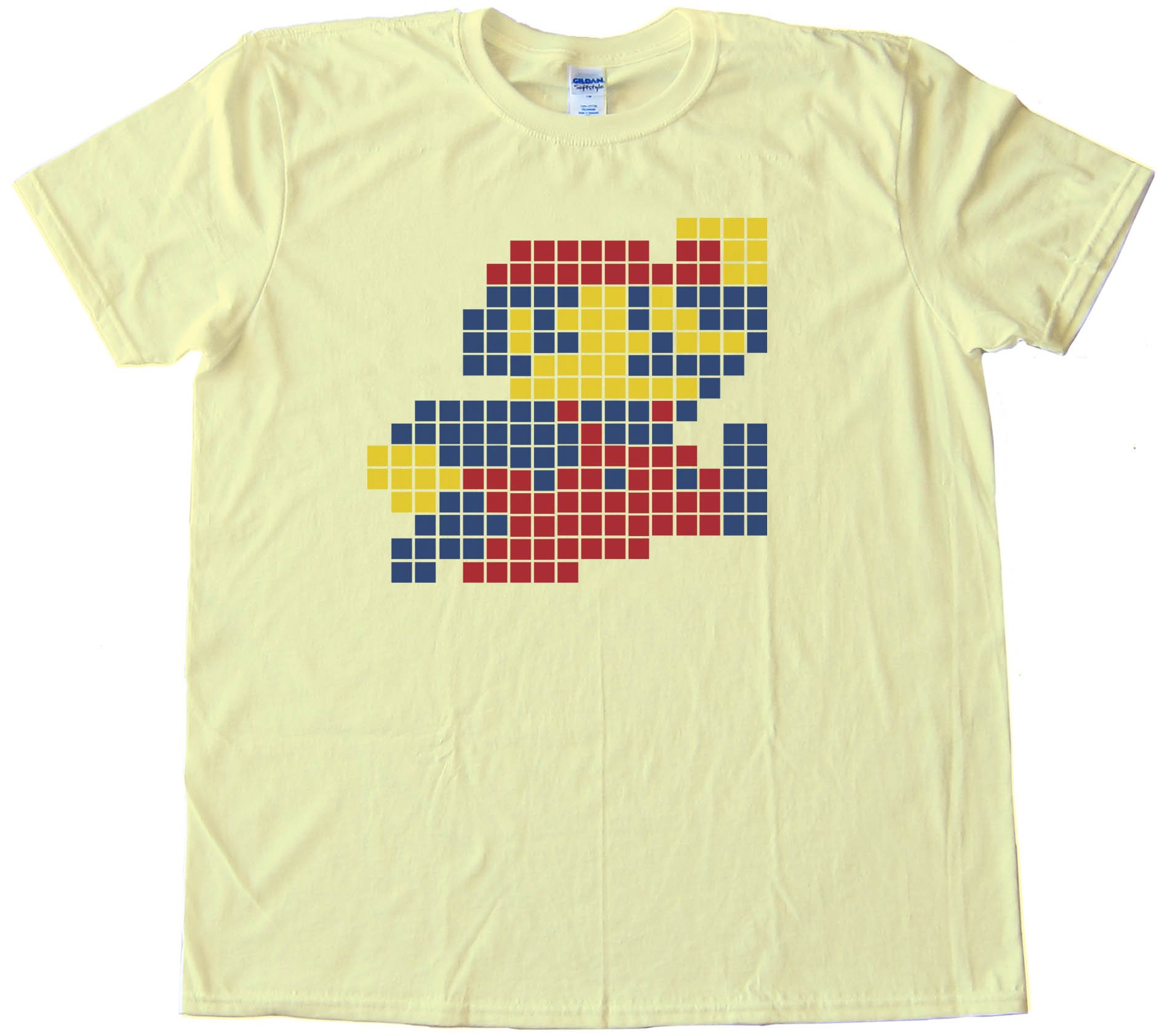 Mario Brothers Mario Sprite 8 Bit Pixel Nintendo - Tee Shirt