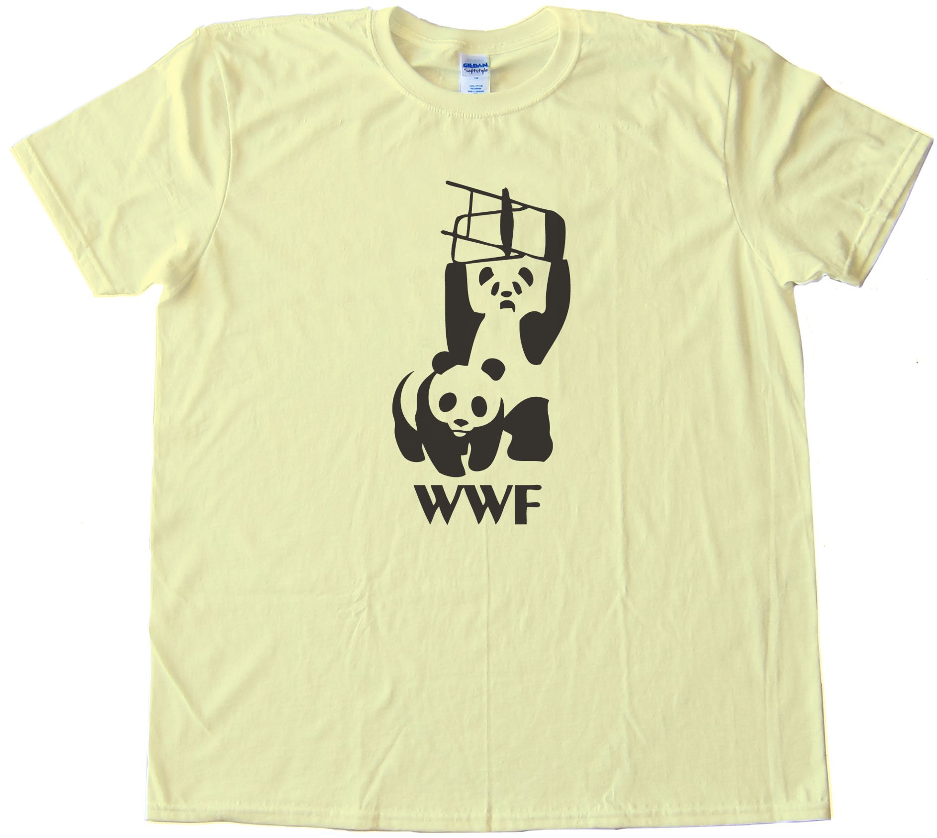 Panda Wwf Wrestling - Tee Shirt