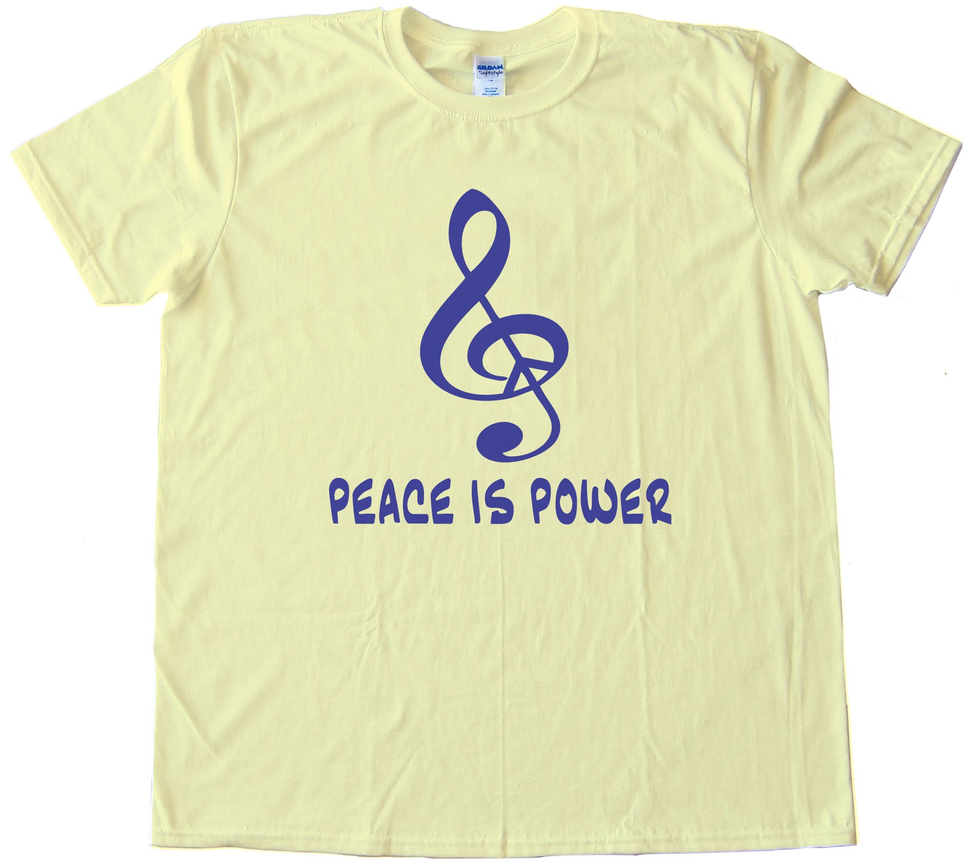 Peace Music - Peace Is Power - Tee Shirt