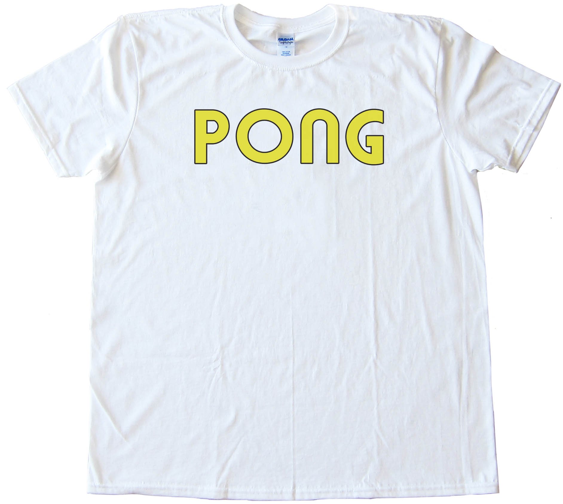 Pong Classic Arcade Game Logo Atari - Tee Shirt
