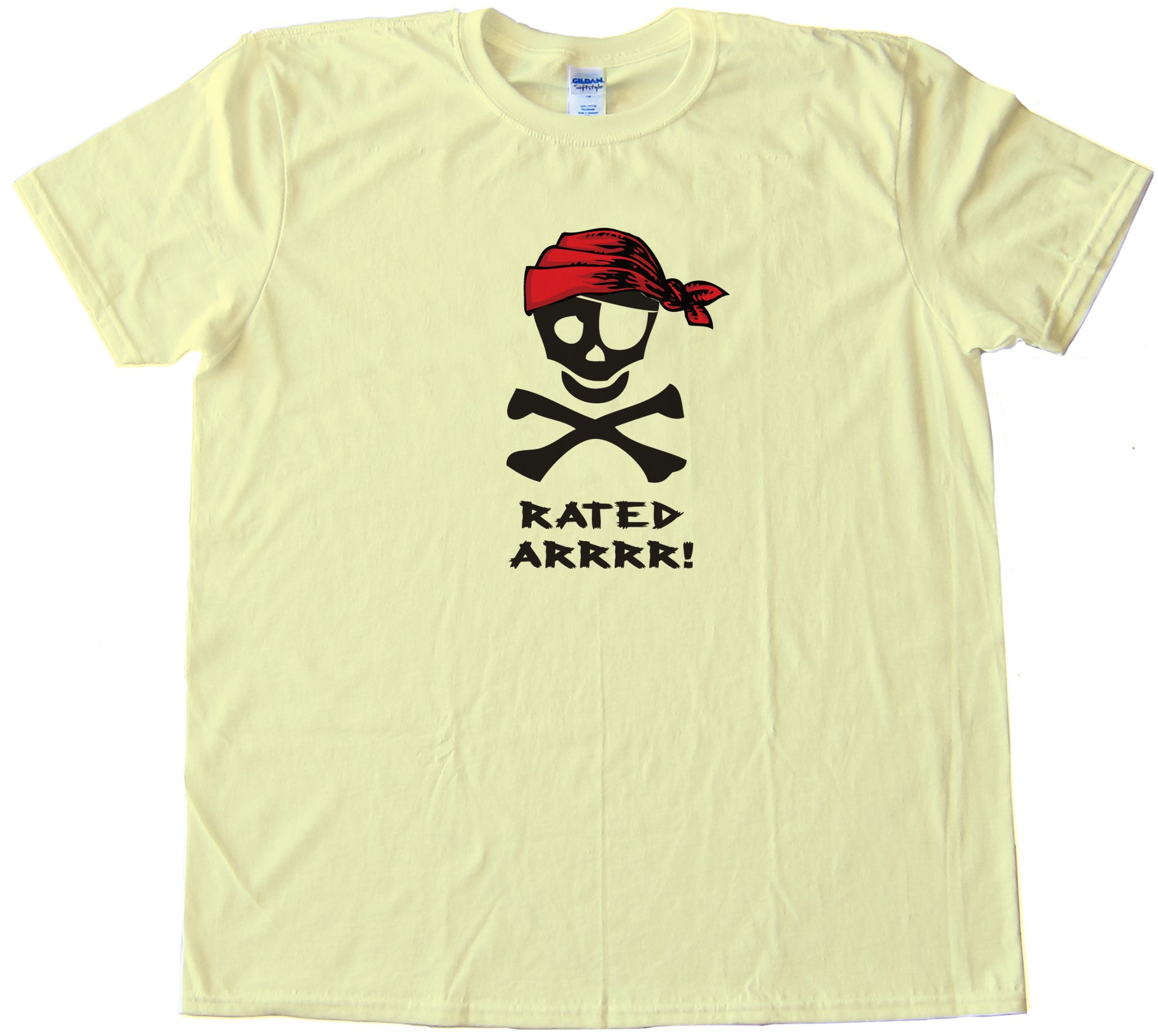 Rated Arrrr! Pirate Tee Shirt