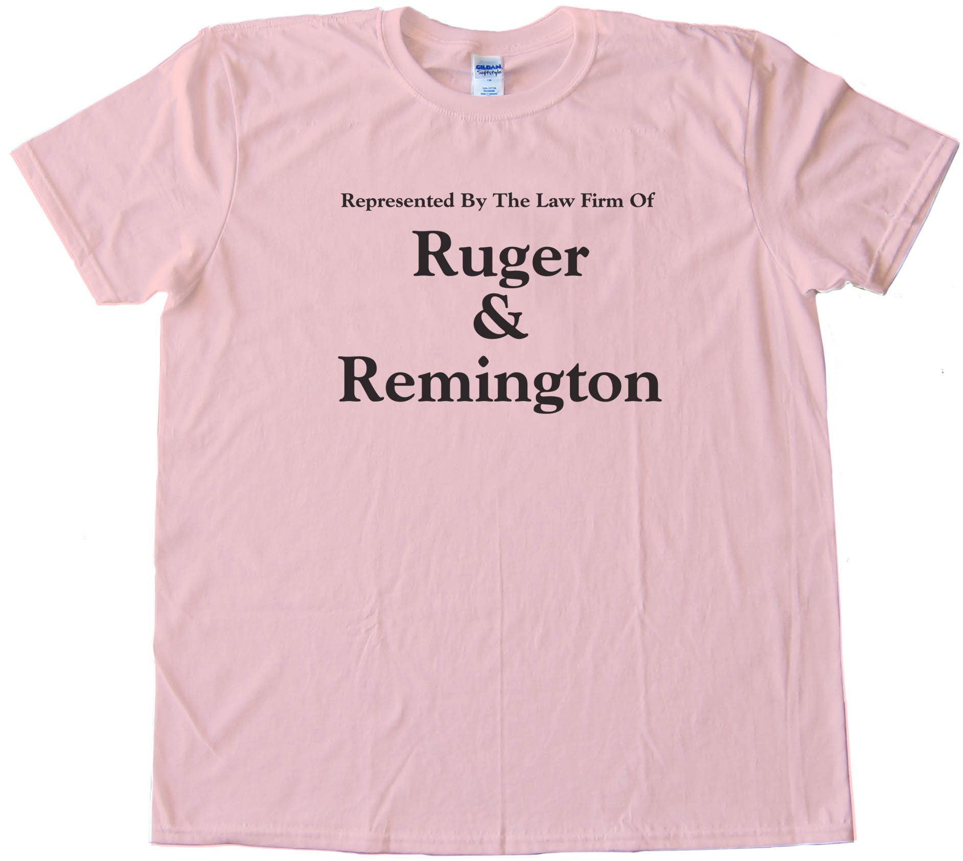 Represented By The Law Firm Of Ruger &Amp; Remington Gun Rights - Tee Shirt
