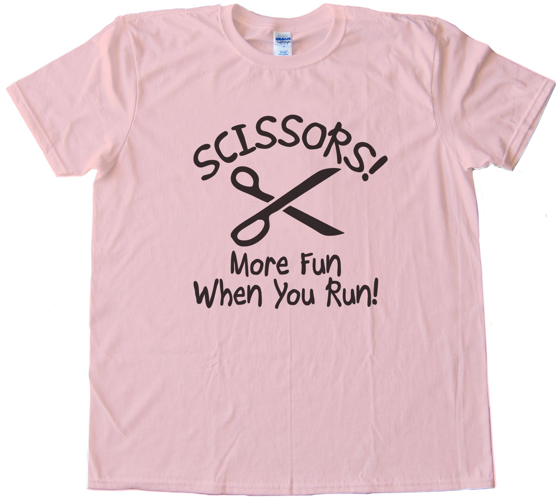 Scissors! More Fun When You Run! Tee Shirt