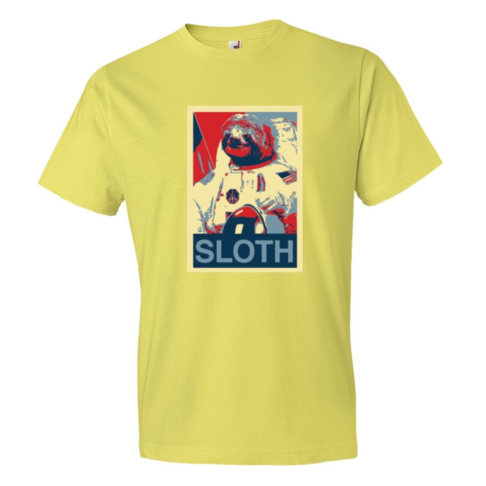 Sloth Face Plain Simple - Tee Shirt