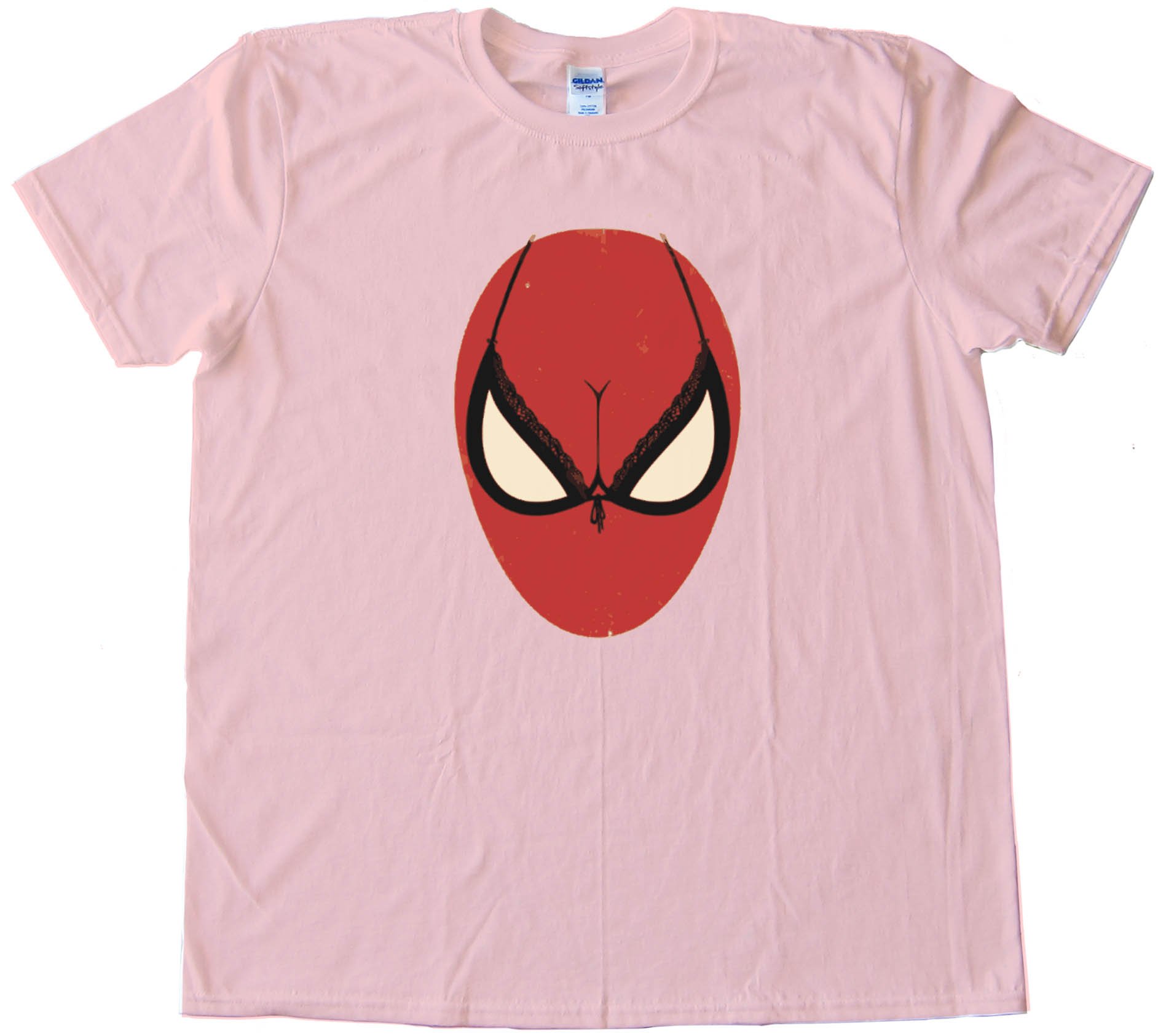 Spiderman Bra Face - Tee Shirt