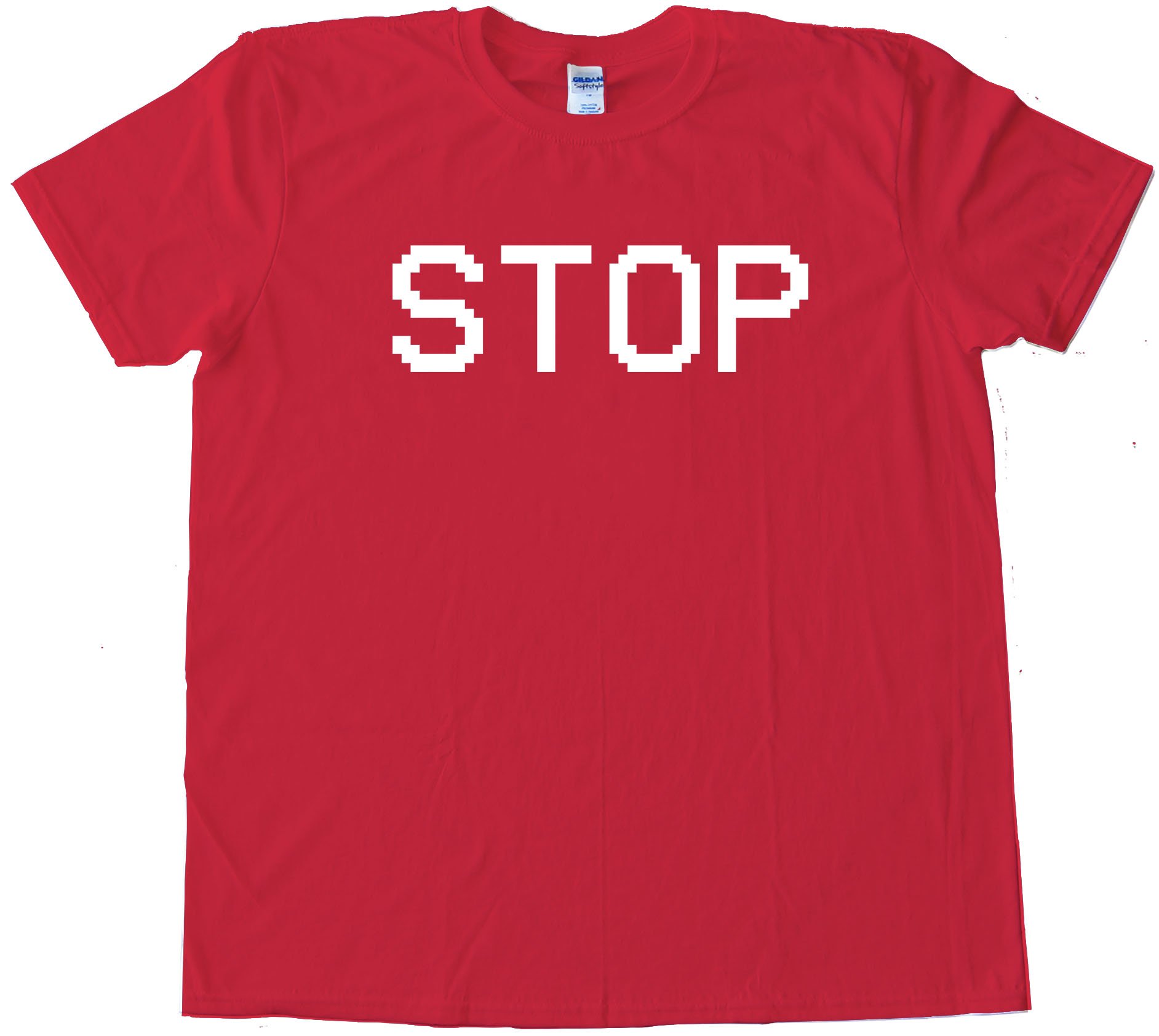 Stop Camcorder Text Vcr - Tee Shirt