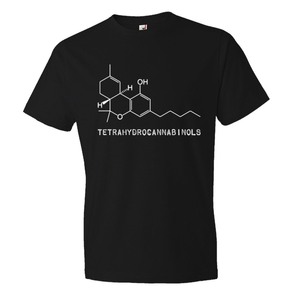 Thc Molecular Structure Diagram - Tee Shirt