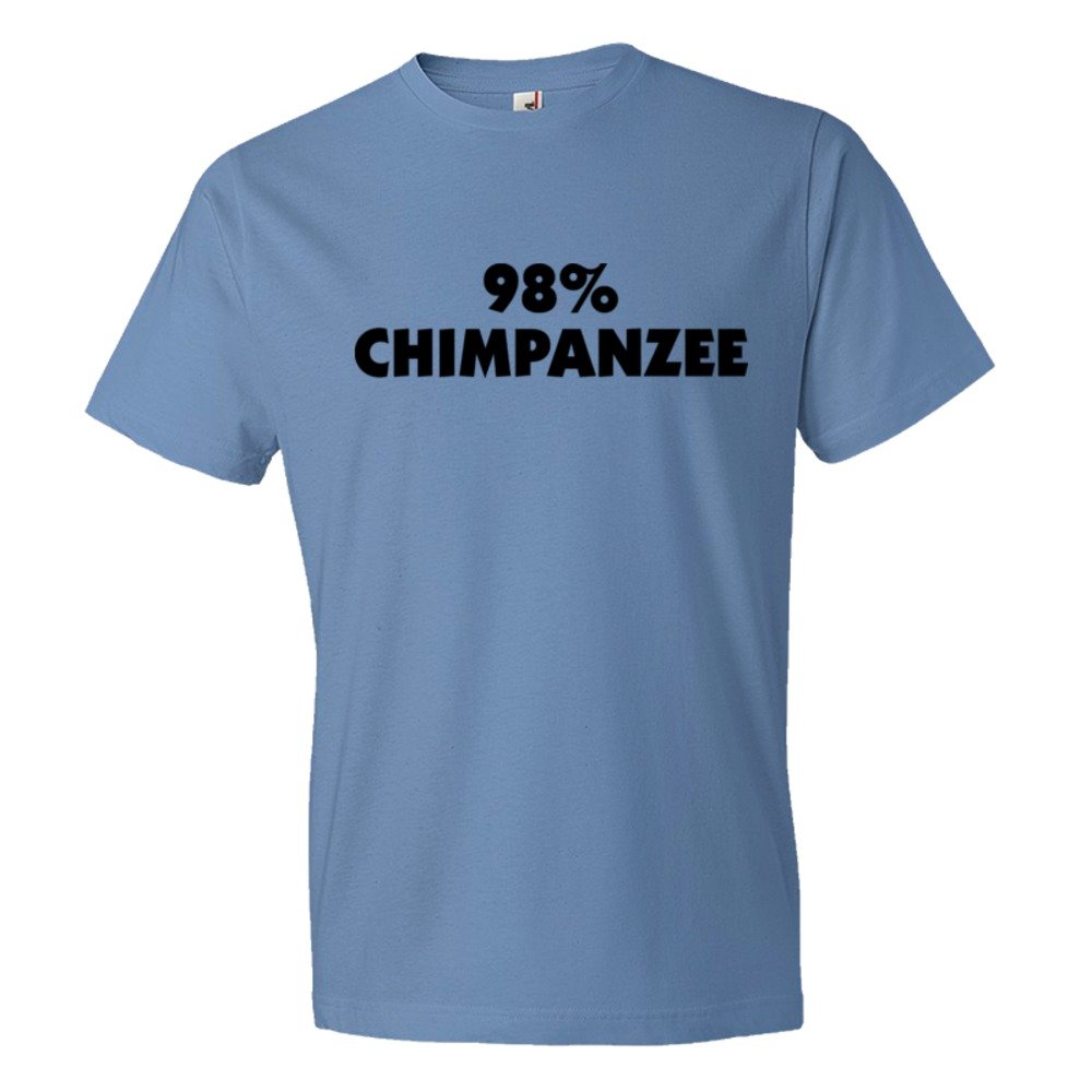 98% Chimpanzee Dna Relation And Evolution - Tee Shirt