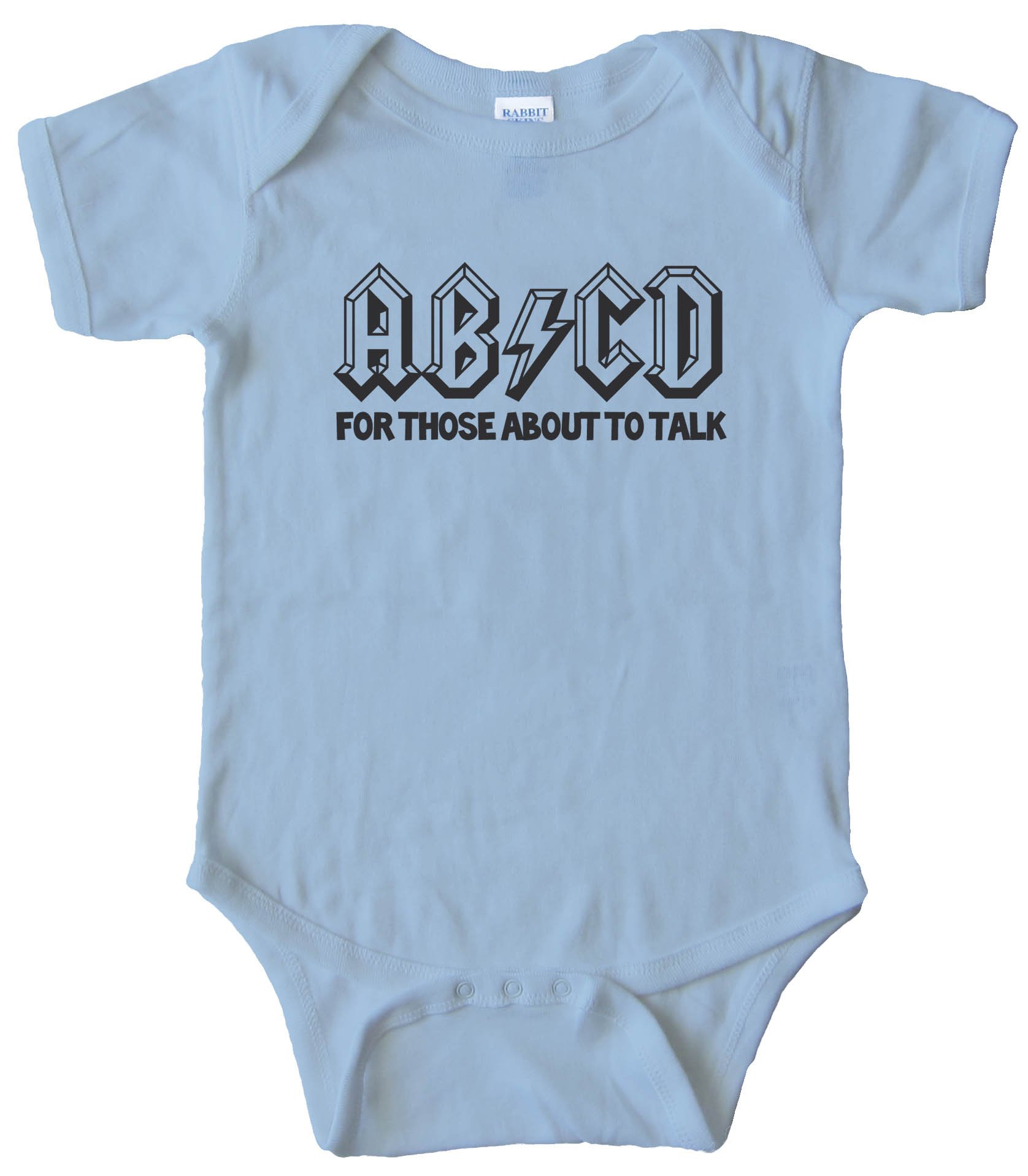 Baby Bodysuit - Abcd For Those About To Talk -