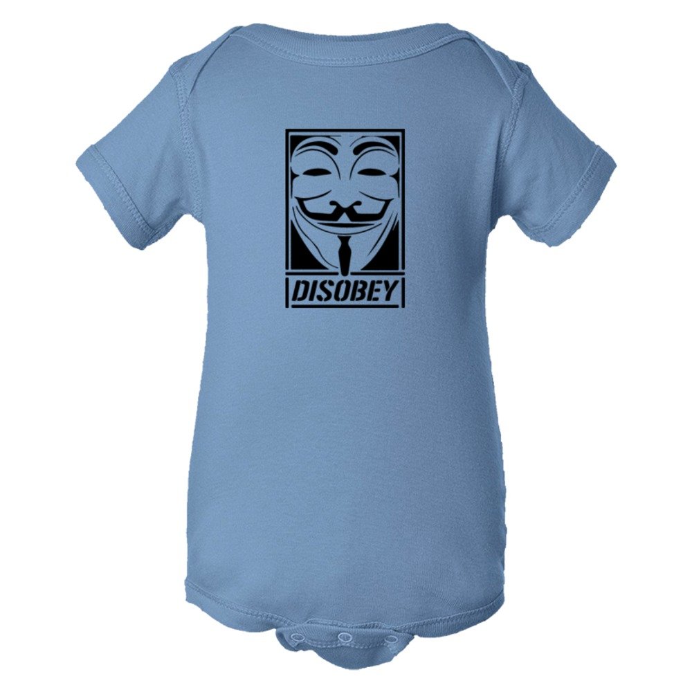 Baby Bodysuit Disobey - Obey Opposite Graffiti Style