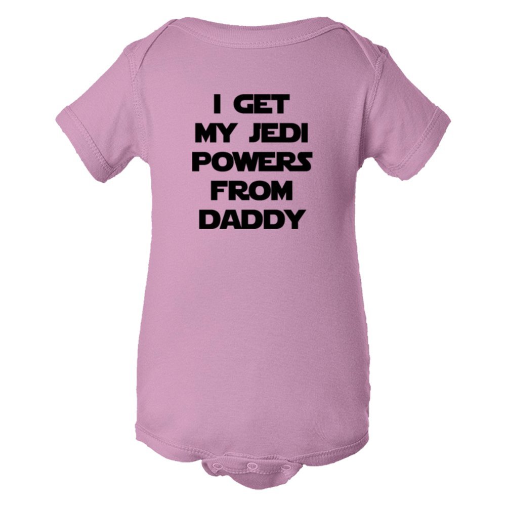 Baby Bodysuit I Get My Jedi Powers From Daddy
