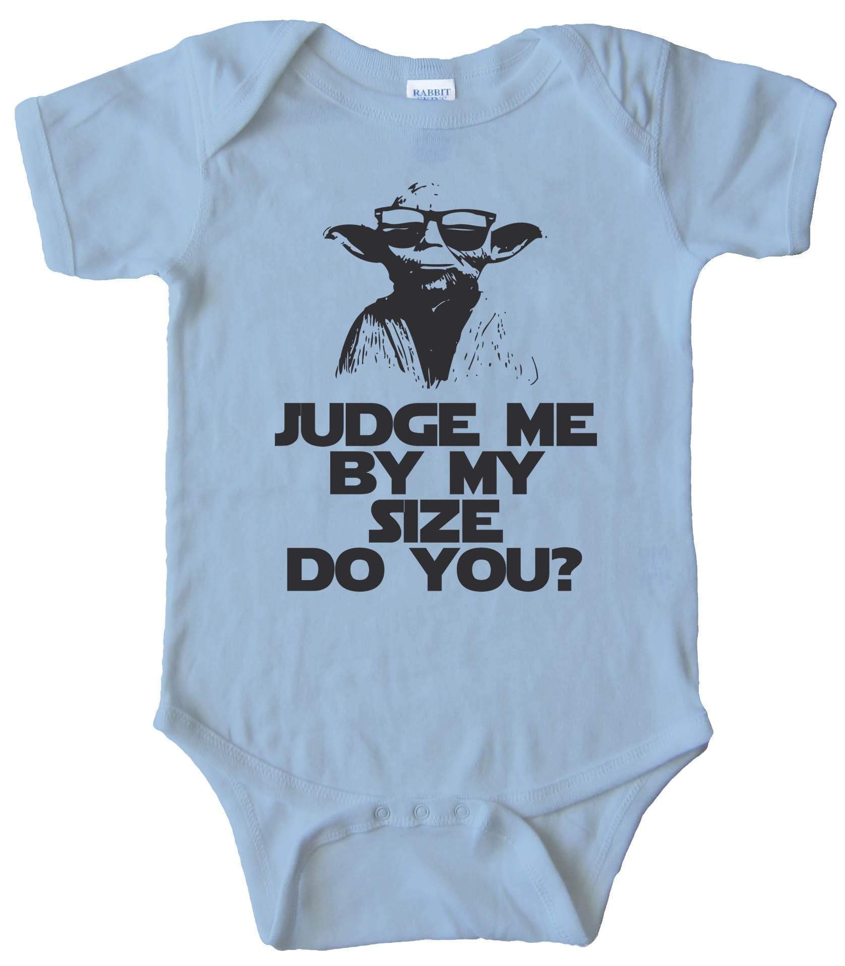 Baby Bodysuit - Yoda Judge Me By My Size Do You?