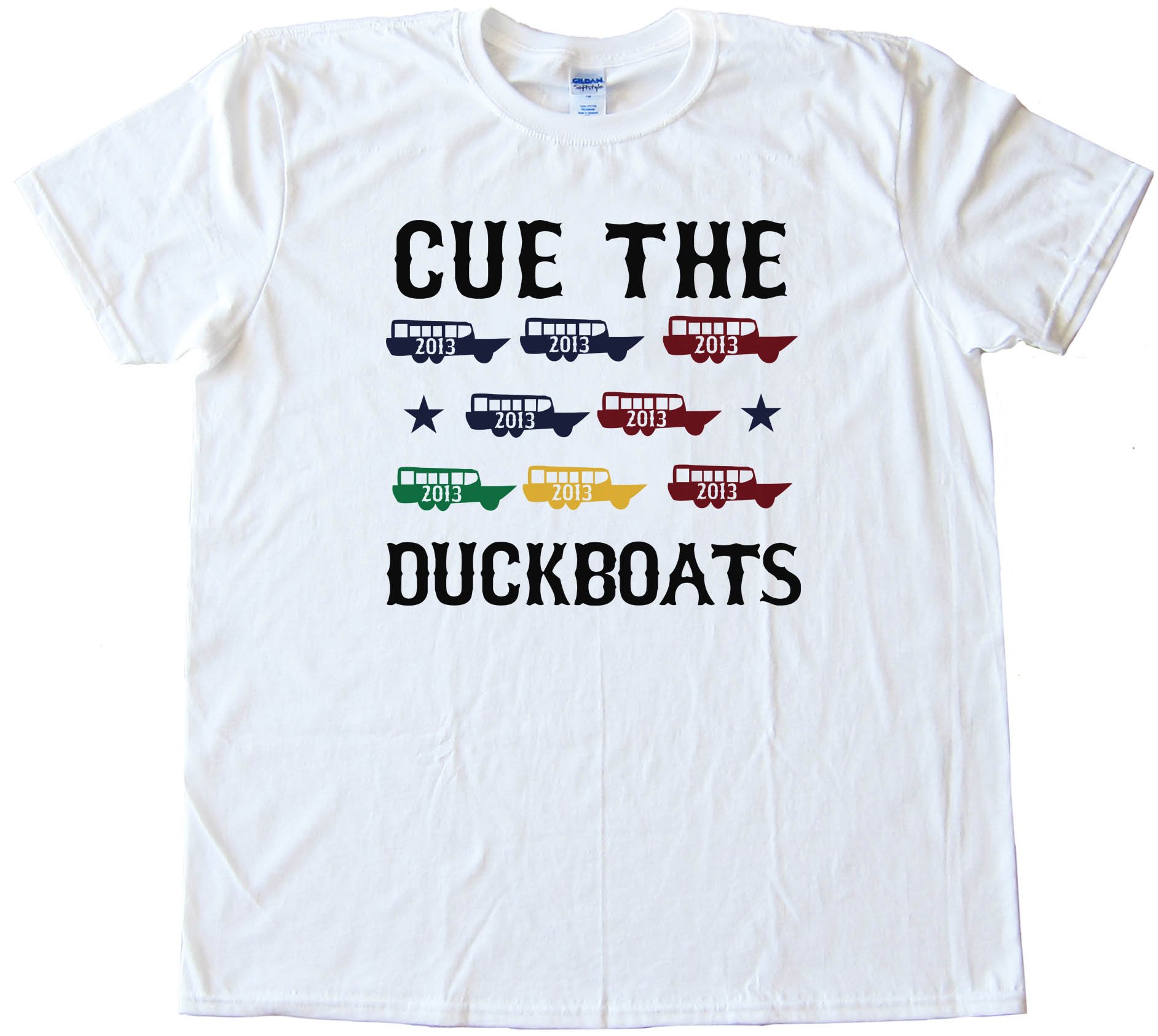 Cue The Duck Boats - Tee Shirt