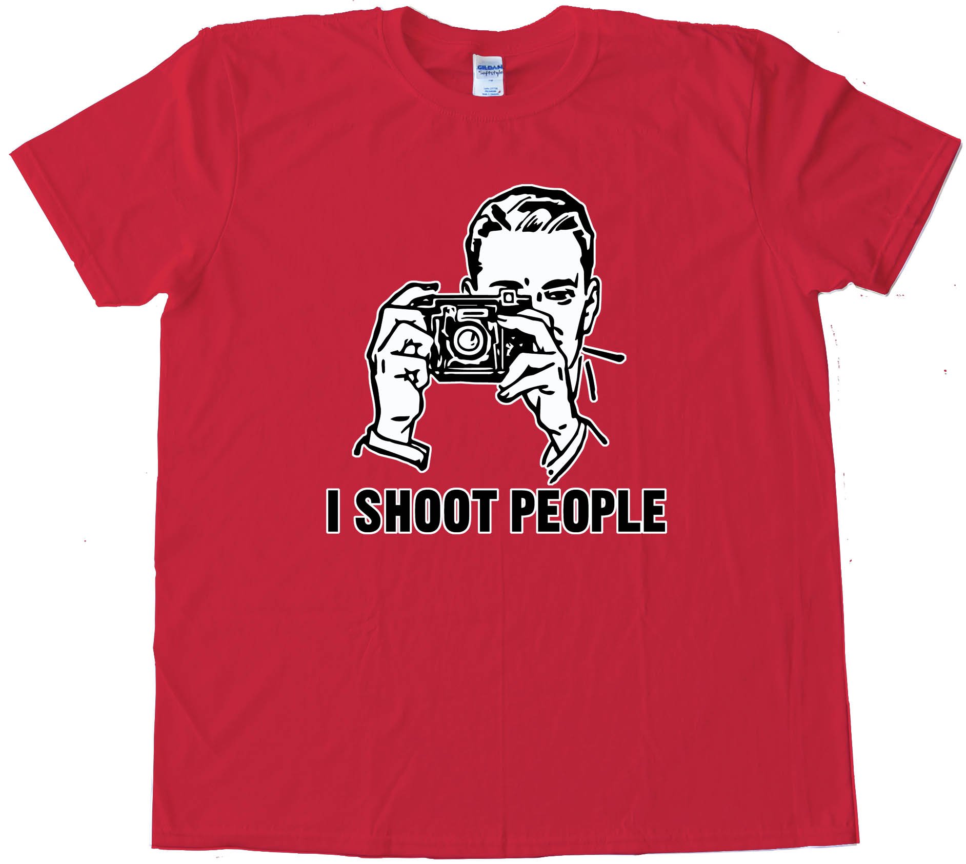 I Shoot People Cameraman Photos Tee Shirt