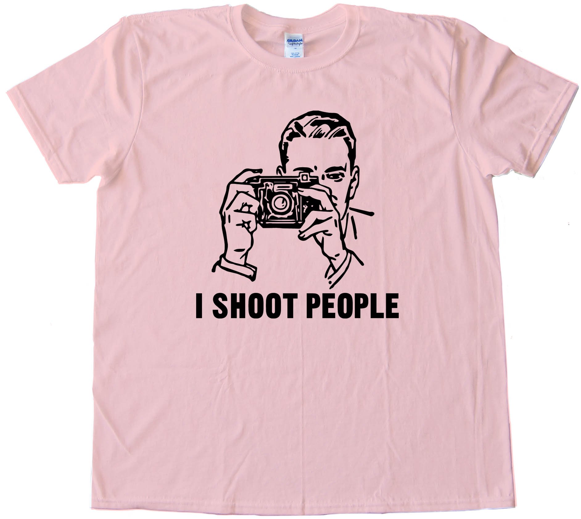I Shoot People Cameraman Photos Tee Shirt