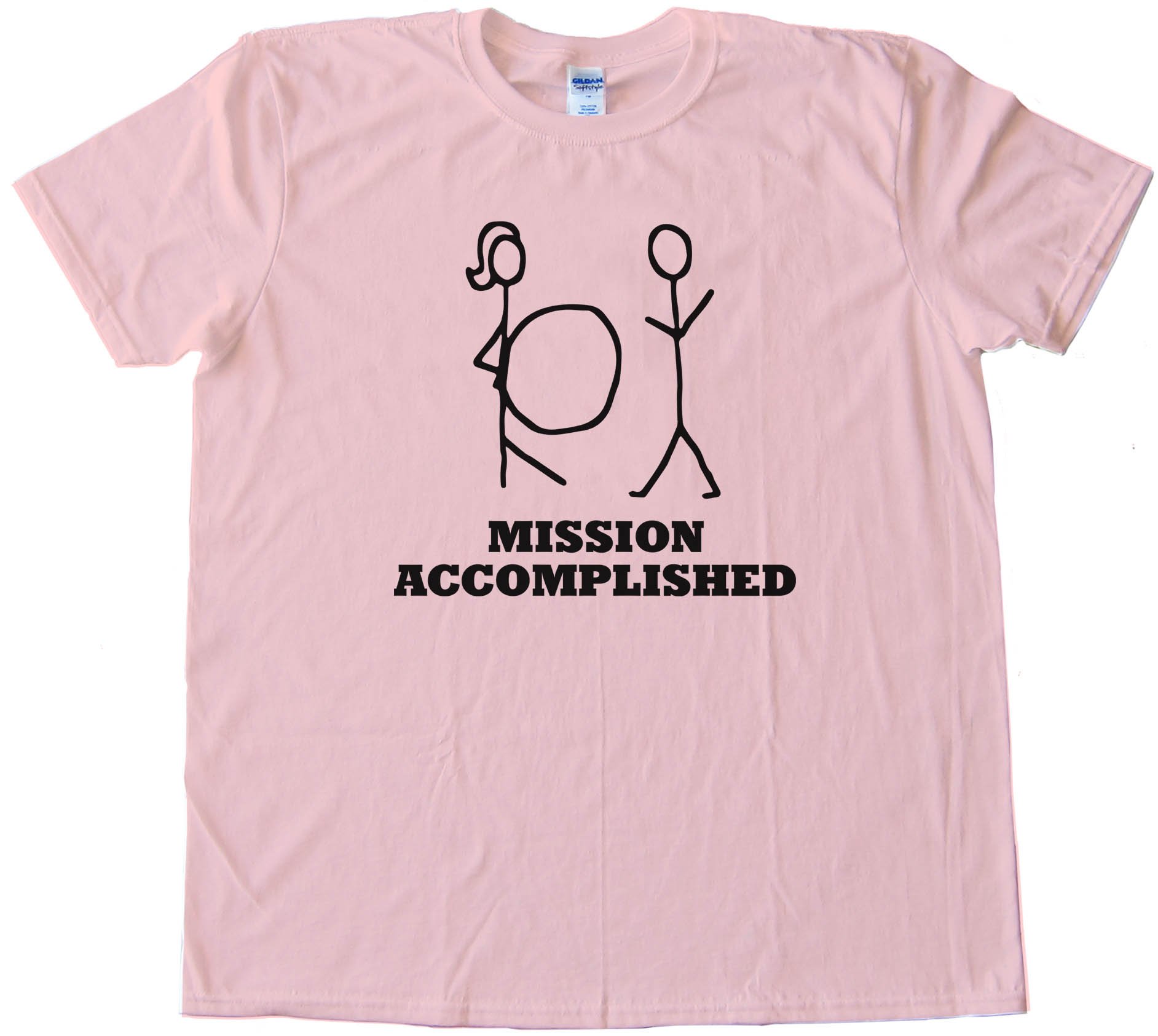 Mission Accomplished Baby Daddy New Father - Tee Shirt