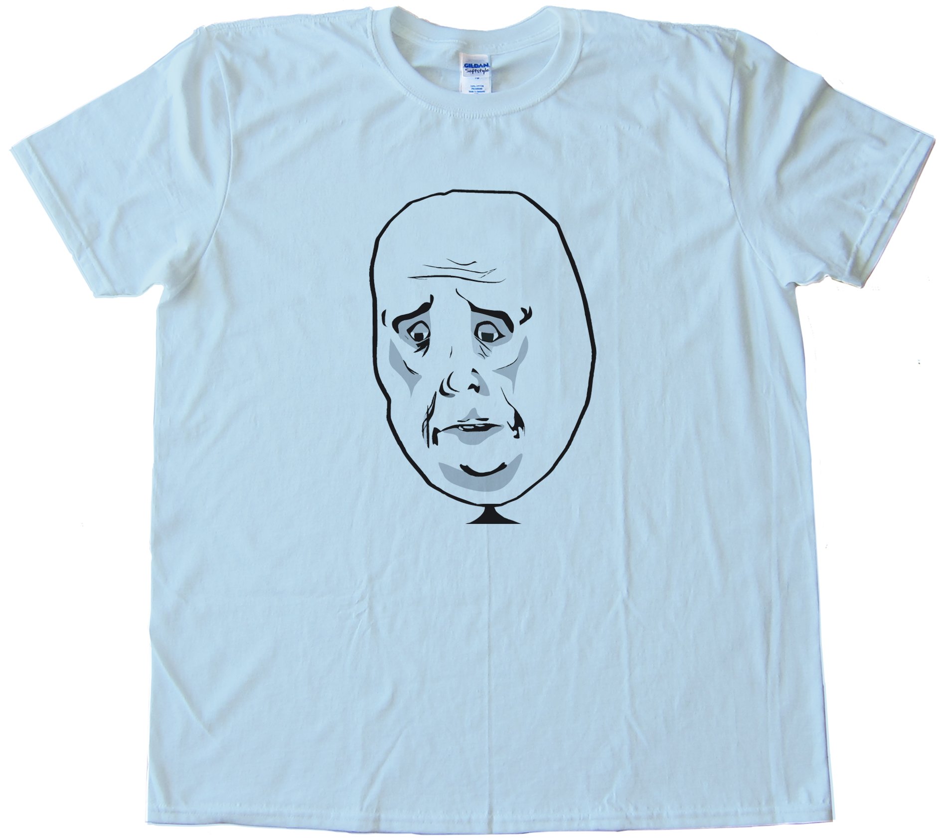 Okay Rage Comic Face Tee Shirt