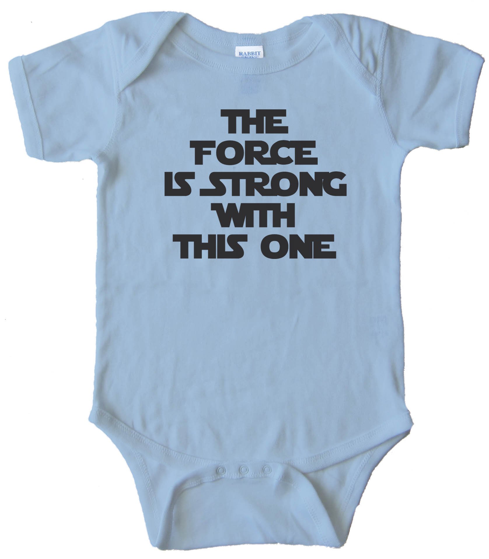 The Force Is Strong With This One - Star Wars - Baby Bodysuit
