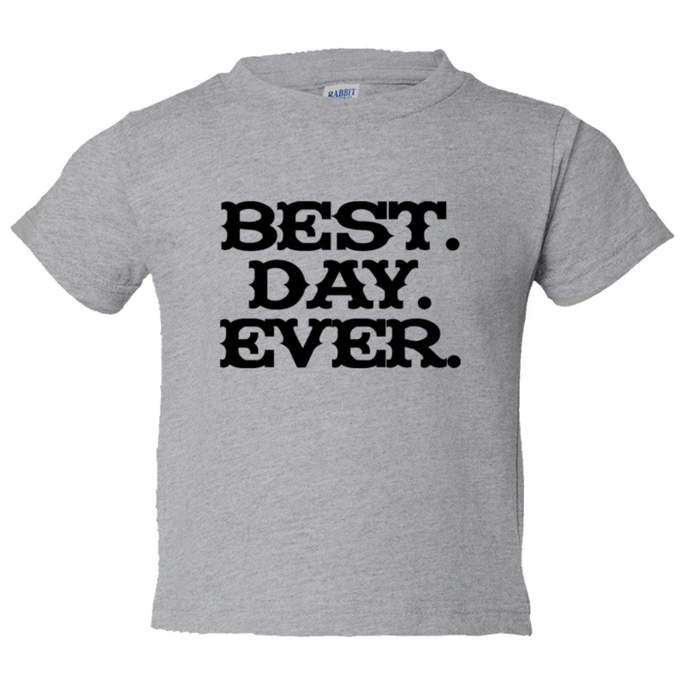 Toddler Sized Best. Day. Ever. Mad Magazine Font - Tee Shirt Rabbit Skins