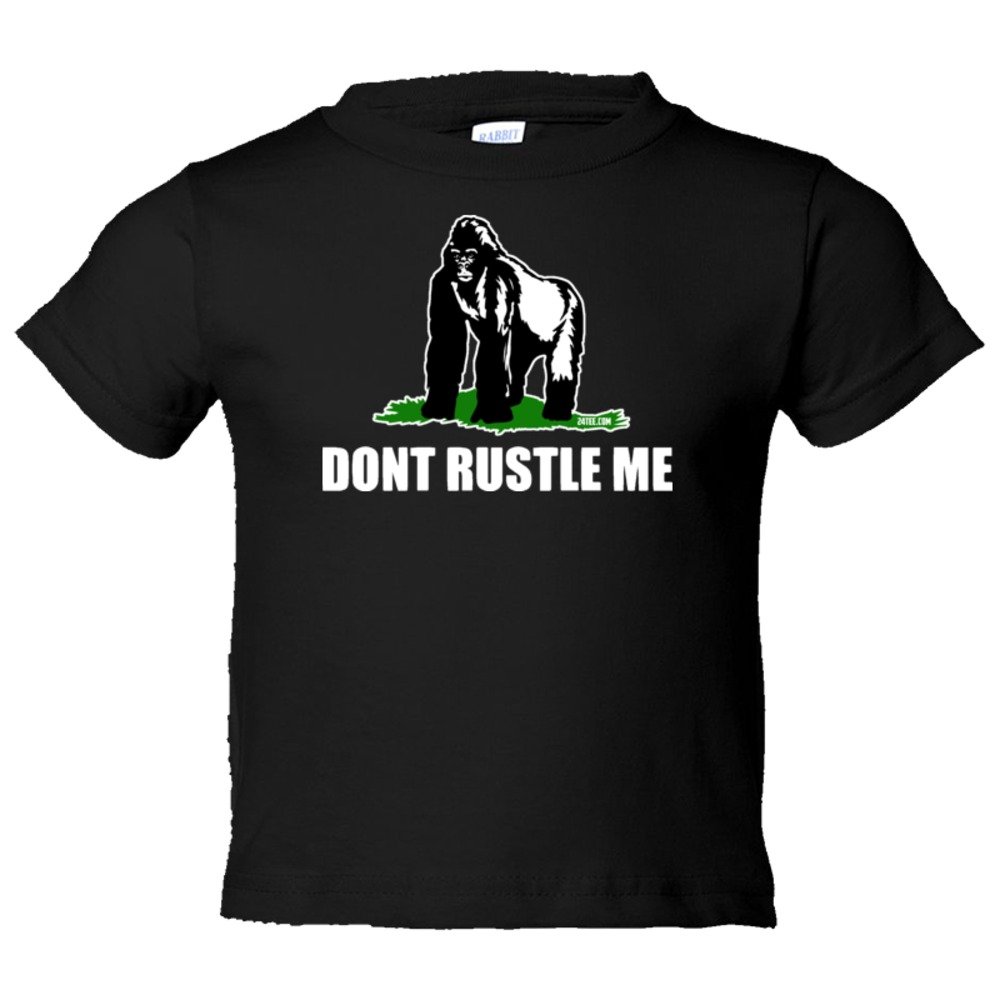 Toddler Sized Don'T Rustle Me Ape Jimmy Rustler - Tee Shirt Rabbit Skins