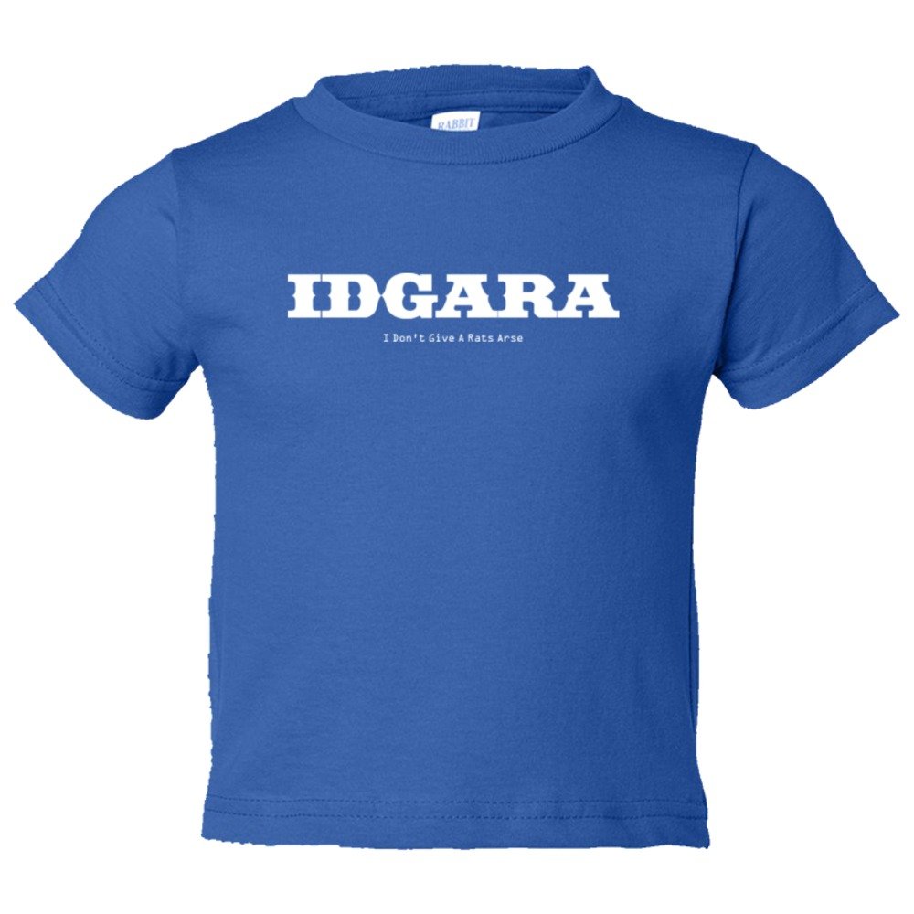 Toddler Sized Idgara I Don'T Give A Rats Arse Sms Styile Riot - Tee Shirt Rabbit Skins