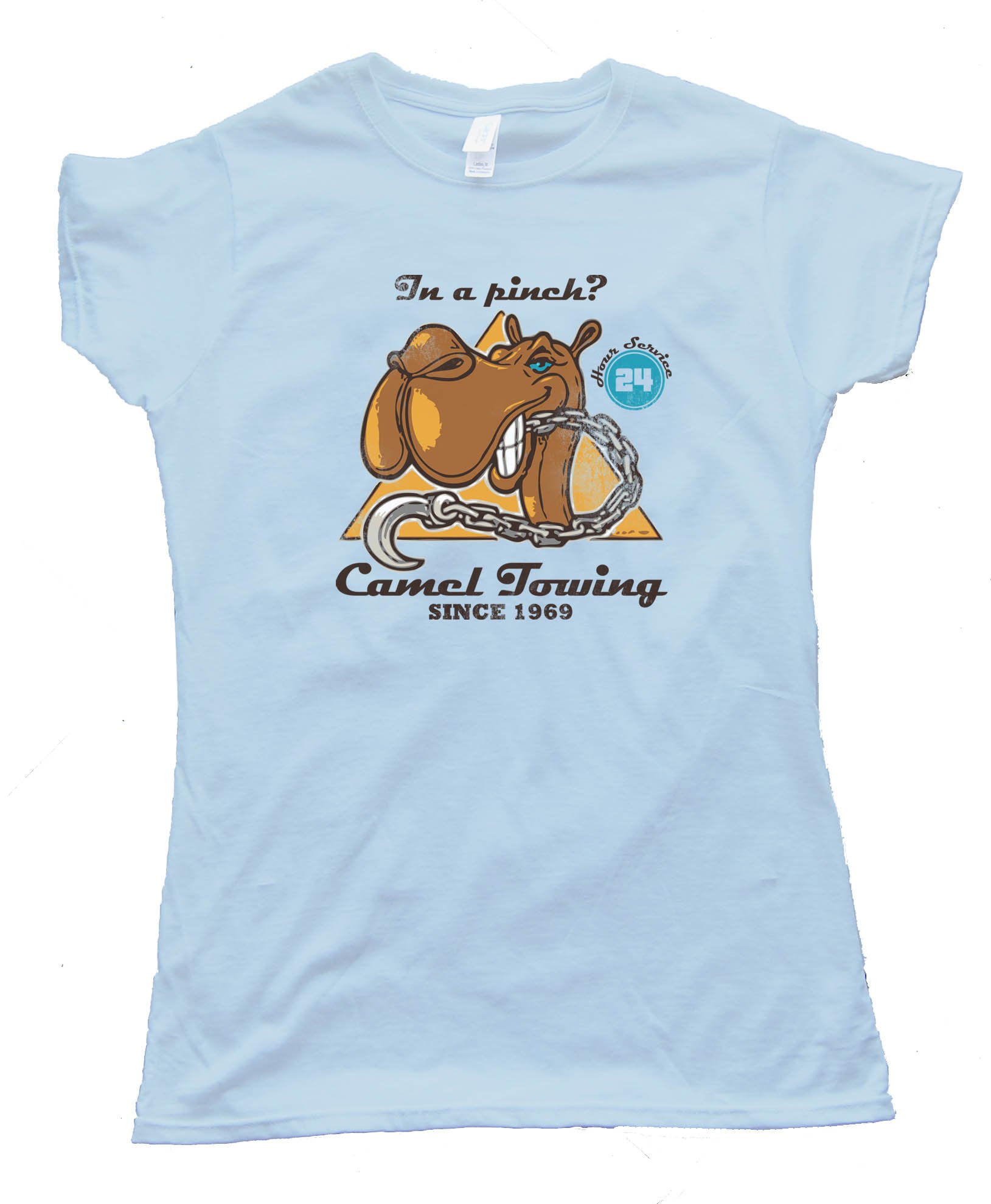 Womens Camel Towing Since 1969 - Camel Toe - Tee Shirt
