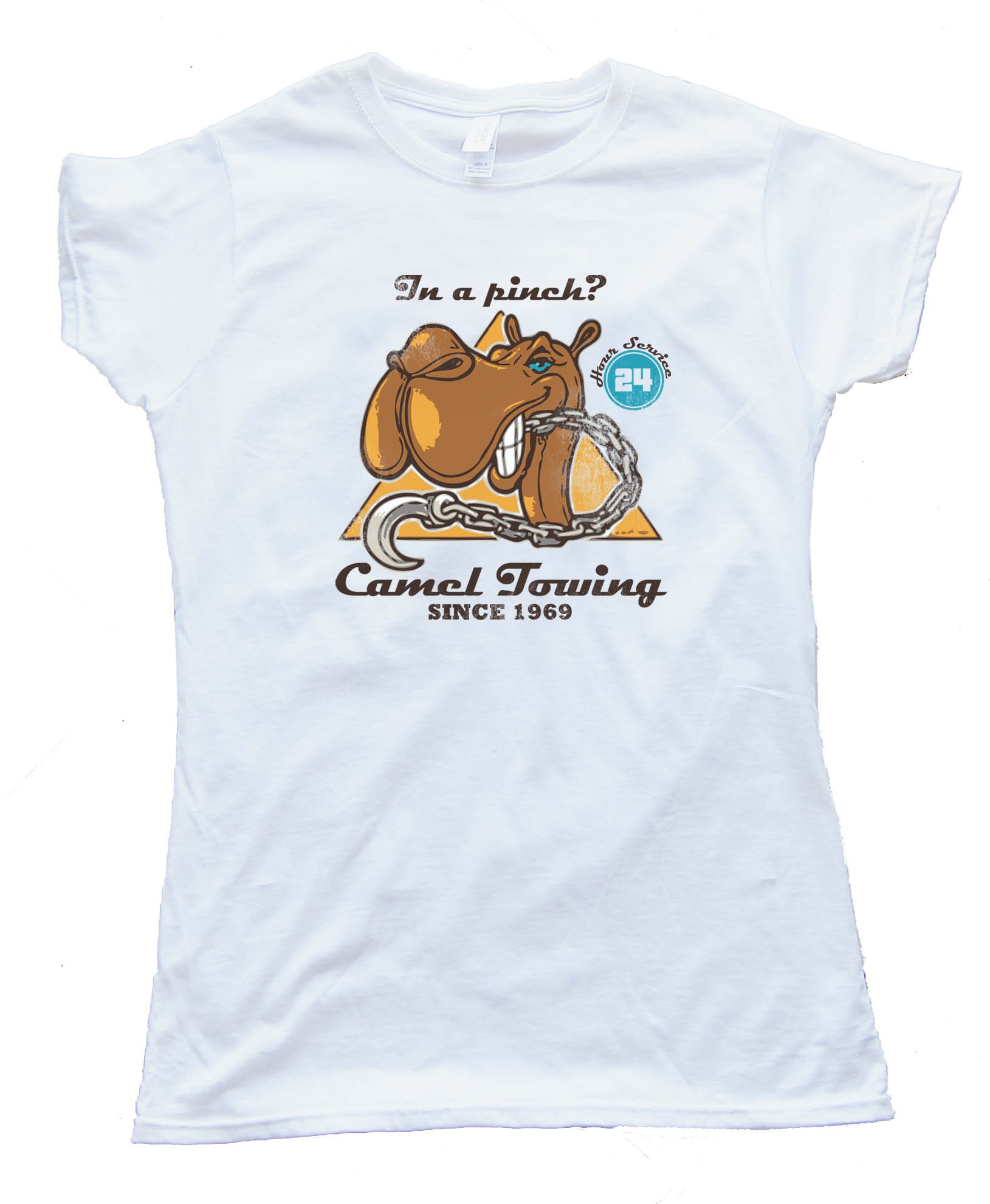 Womens Camel Towing Since 1969 - Camel Toe - Tee Shirt