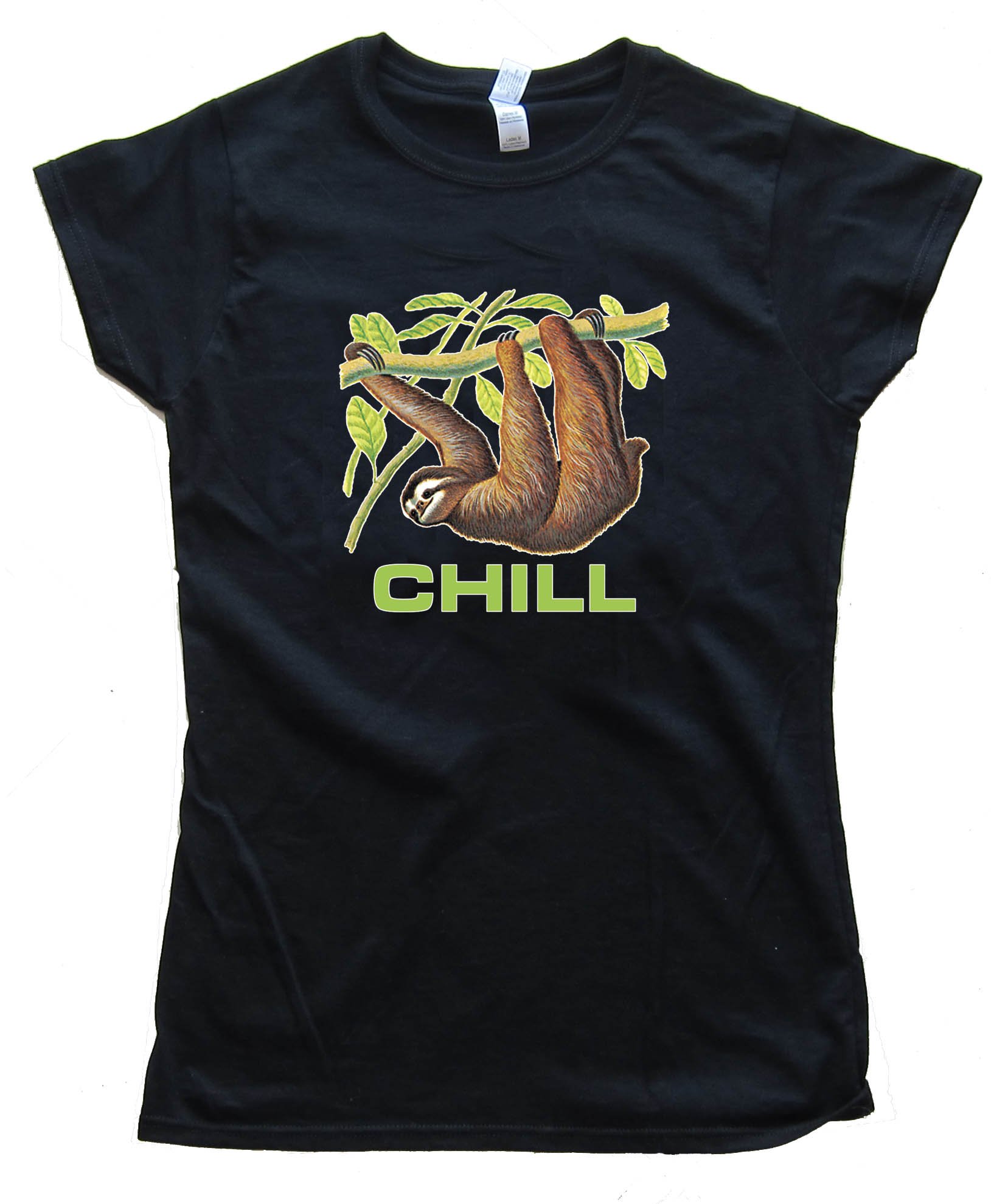 Womens Chill Sloth - Tee Shirt
