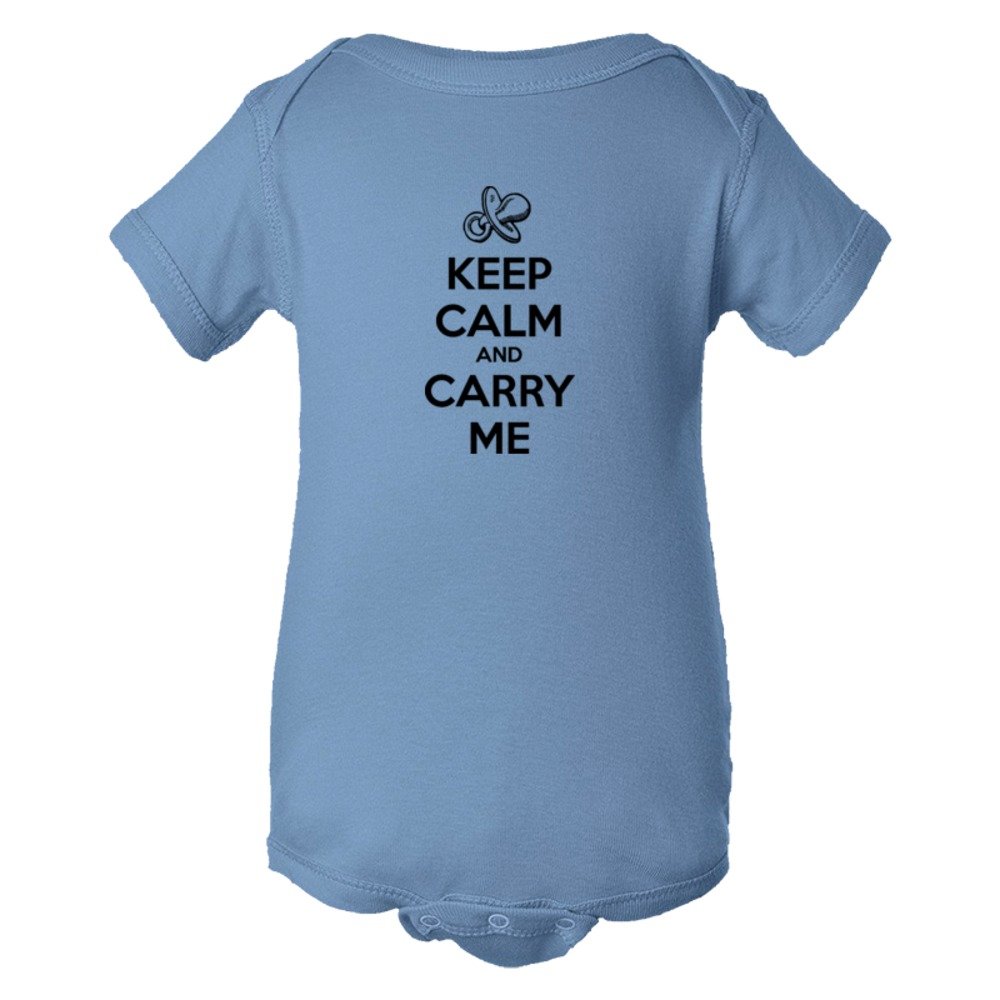 Baby Bodysuit Keep Calm And Carry Me