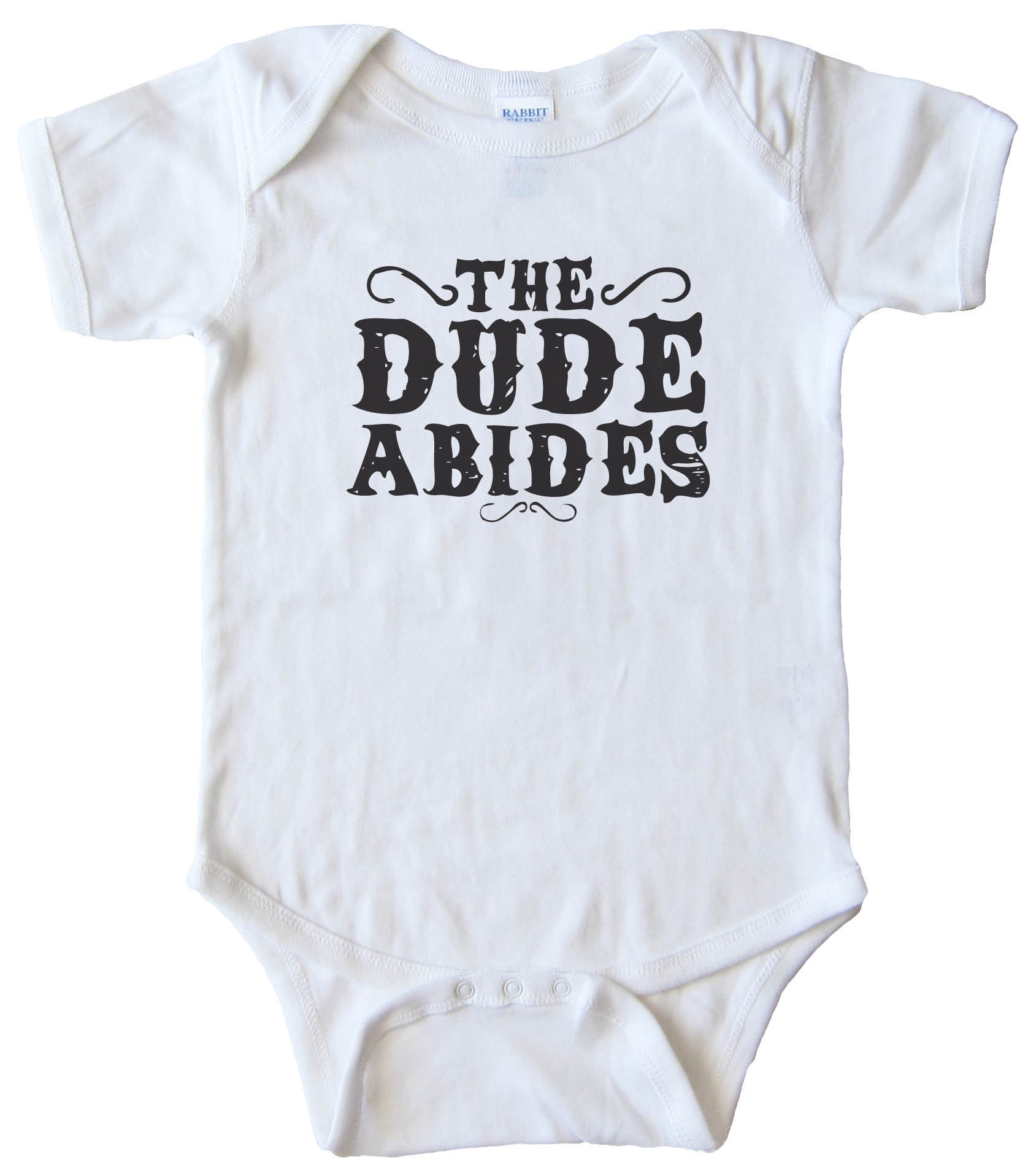 Baby Bodysuit - The Dude Abides Big Lebowski